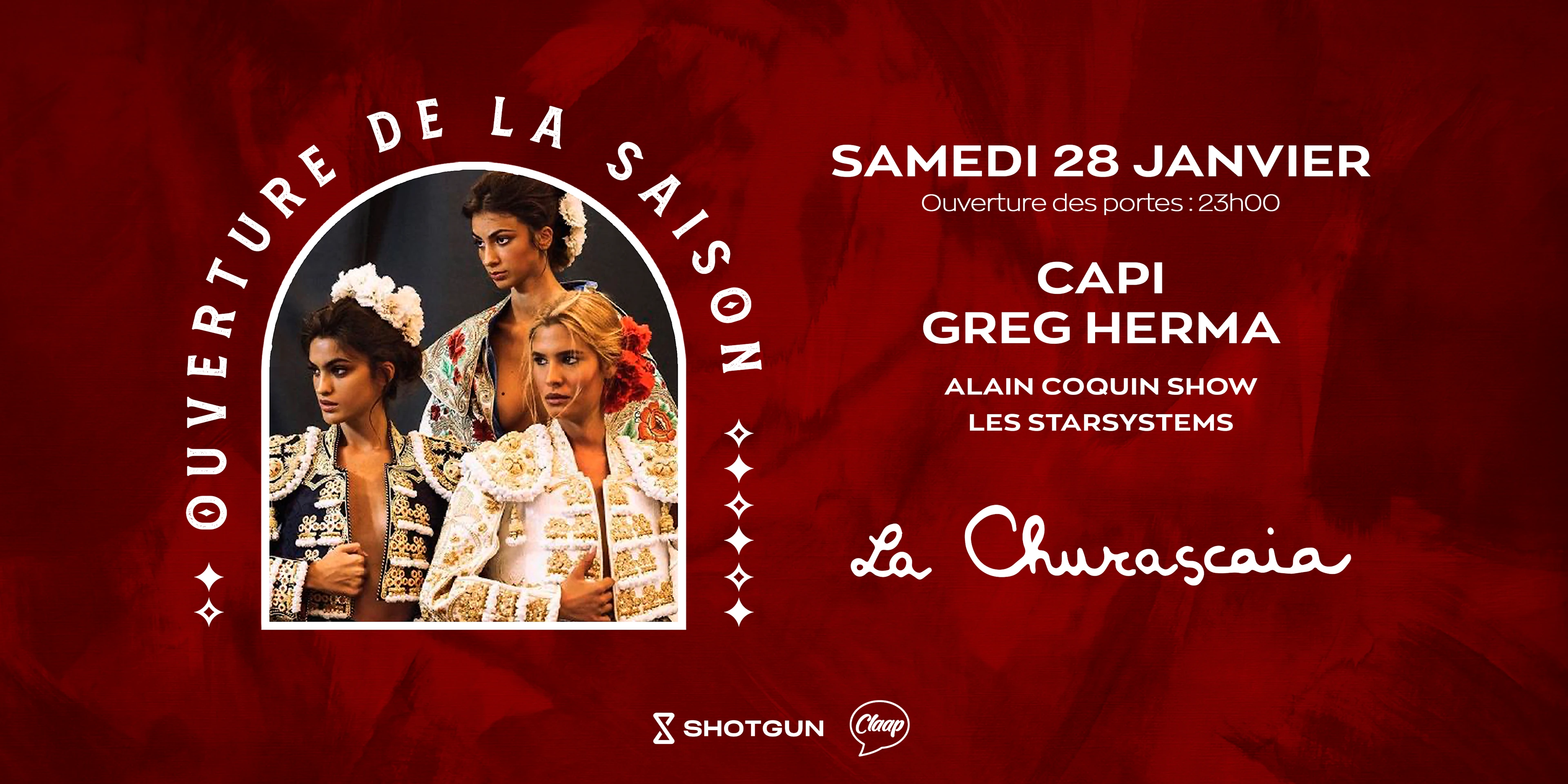 Ouverture De La Saison - La Churascaia - 28.01.23 Cover