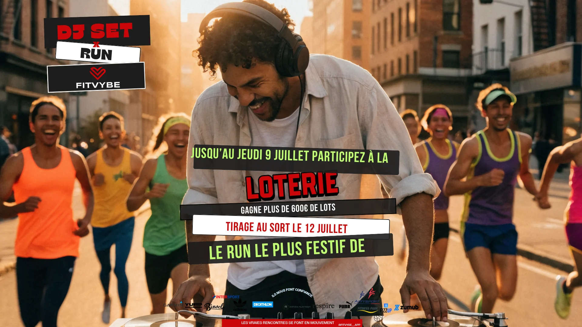 Loterie Dj Set & Run  Fitvybe X Eudaimonia Cover