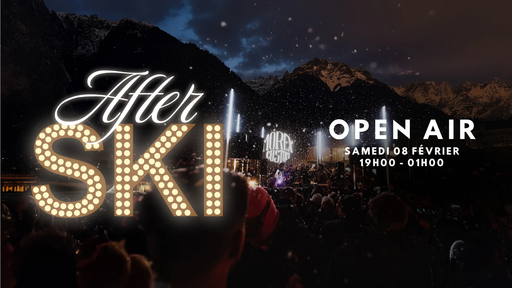 Soirée After Ski // Open Air // Morex // Edition 4 Cover