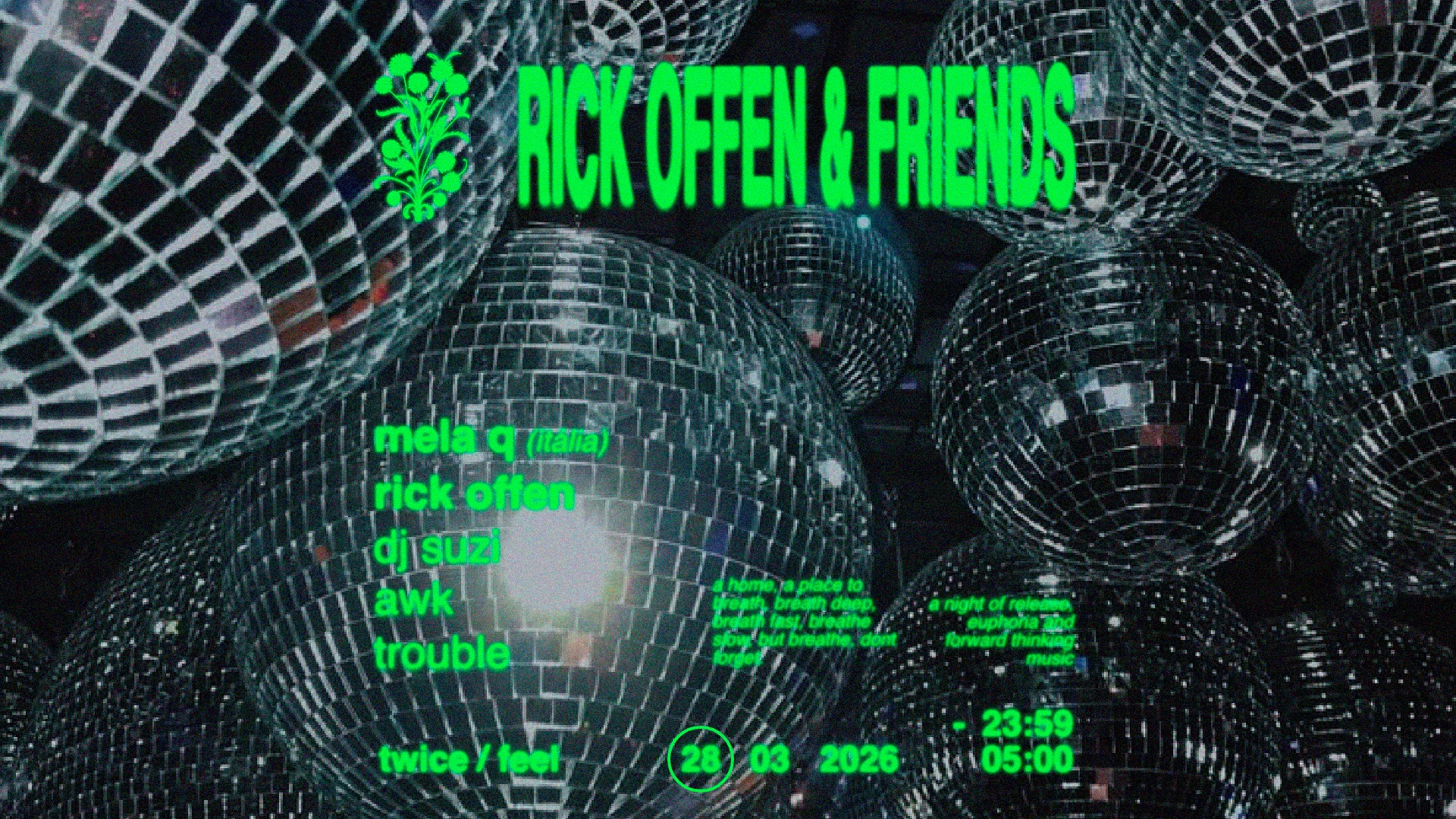 Rick Offen & Friends: Mela Q (Italy) Cover