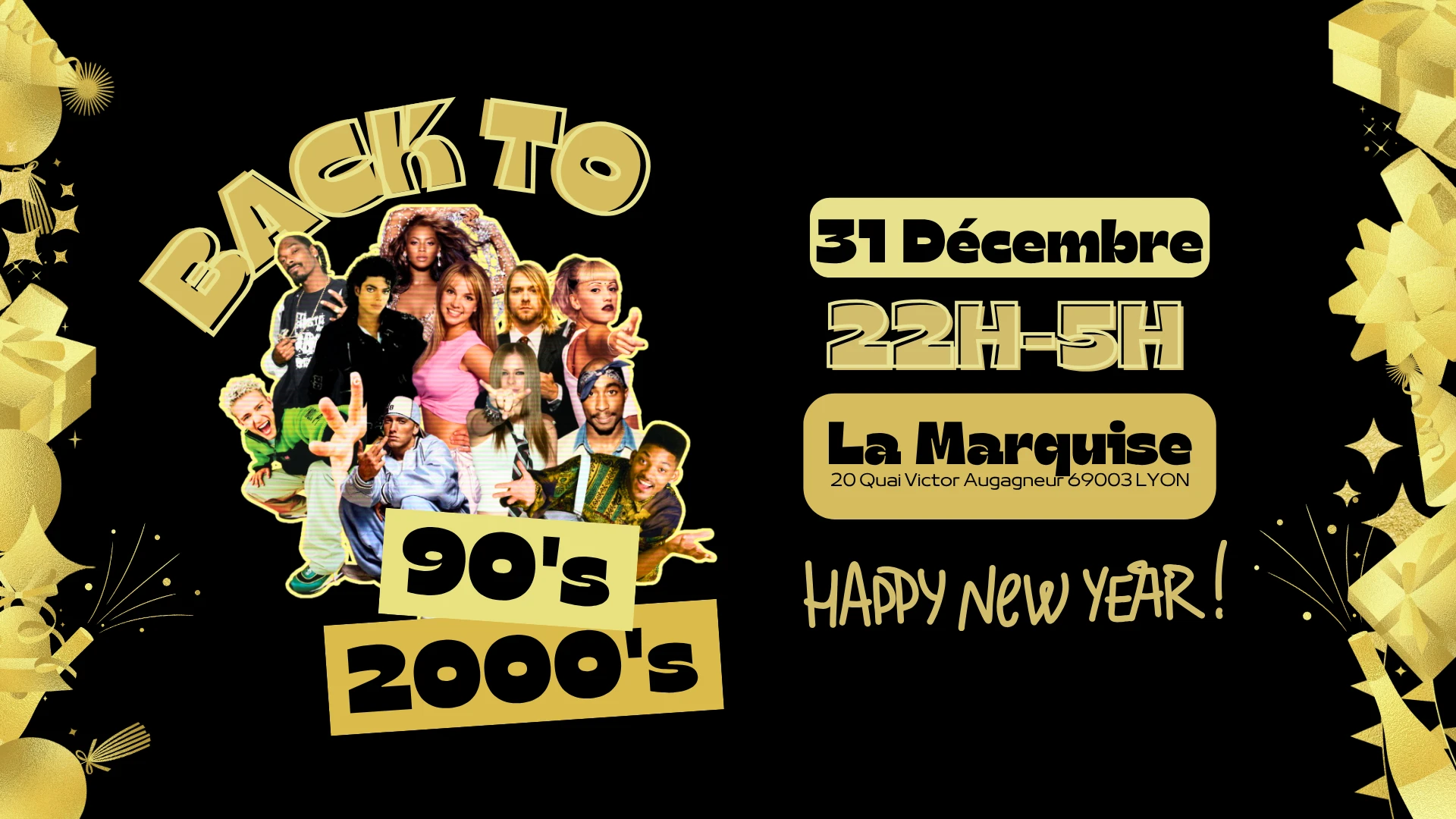 Back To 90's/2000's : Nouvel An À La Marquise & Bébé Cover