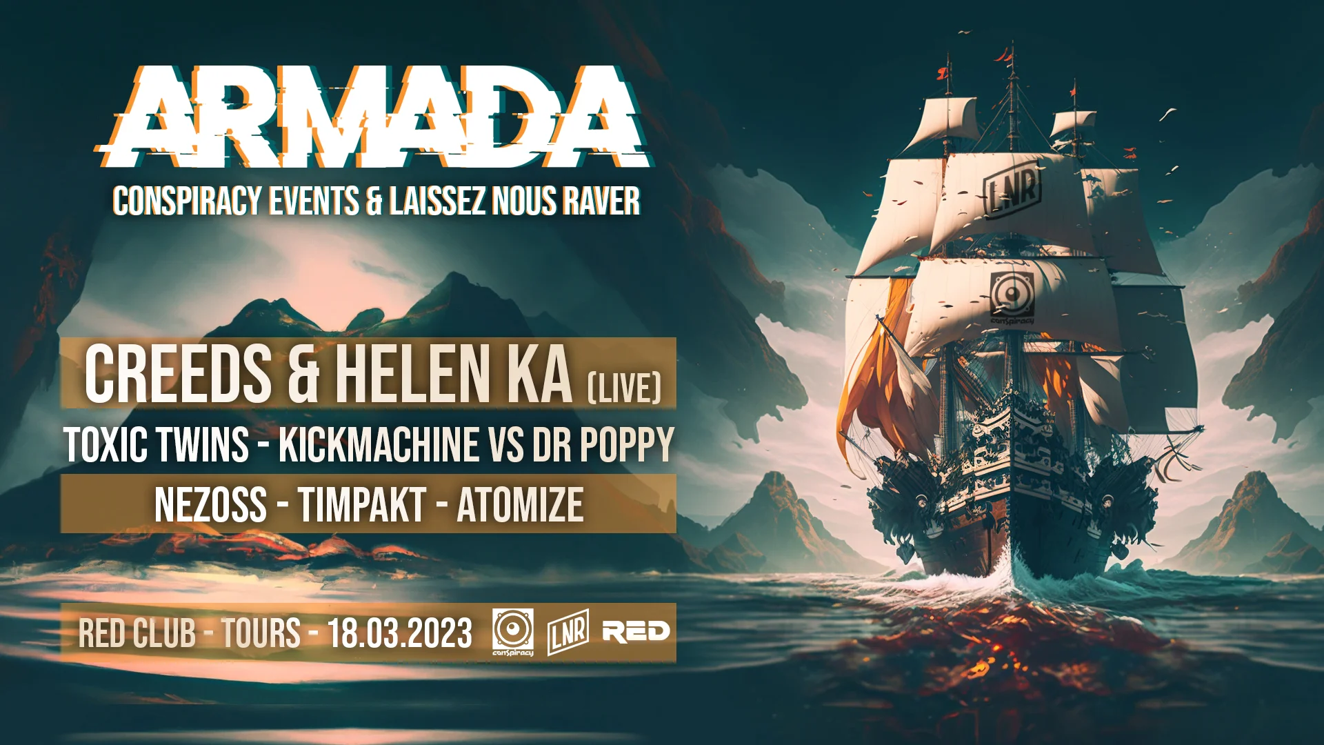 Armada By Conspiracy - Laissez Nous Raver & Friends Cover