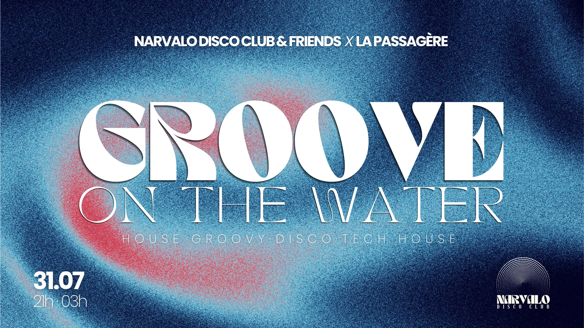 Narvalo Disco Club  : Groove On The Water Cover