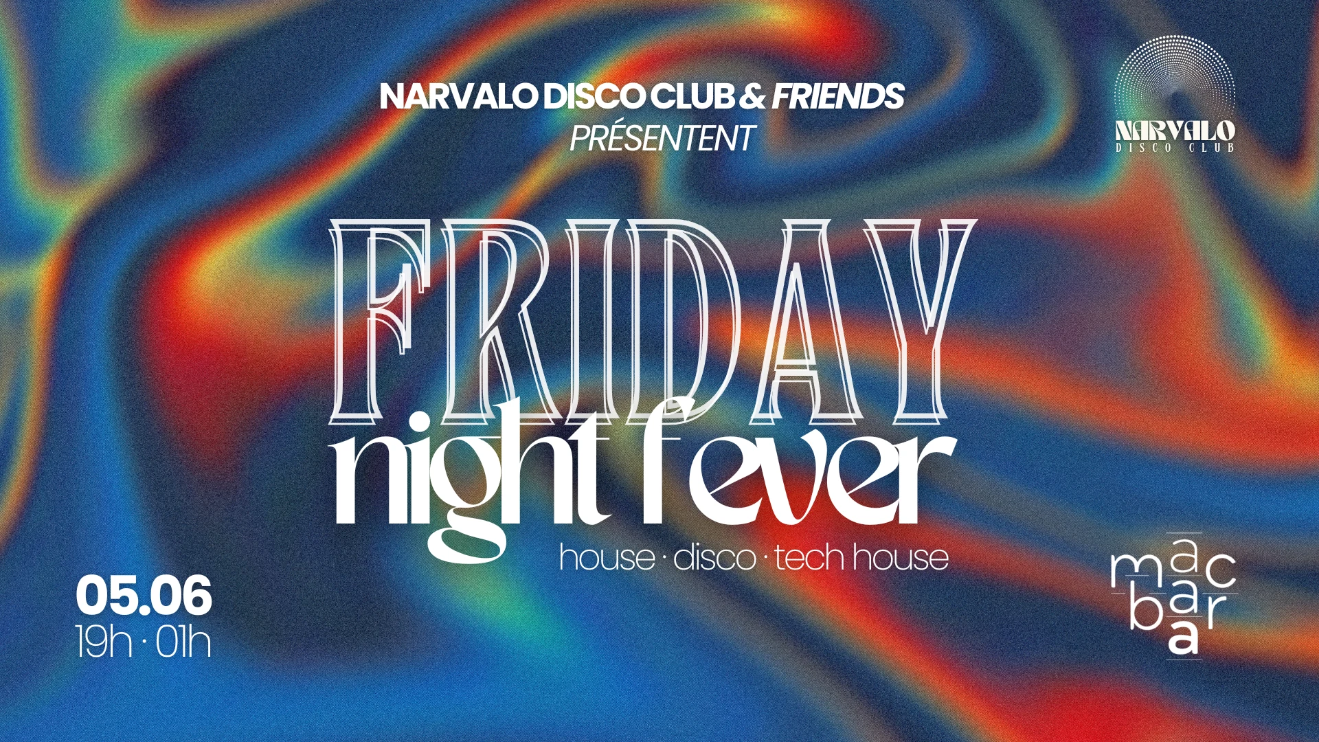 Narvalo Disco Club & Friends : Friday Night Fever #3 Cover