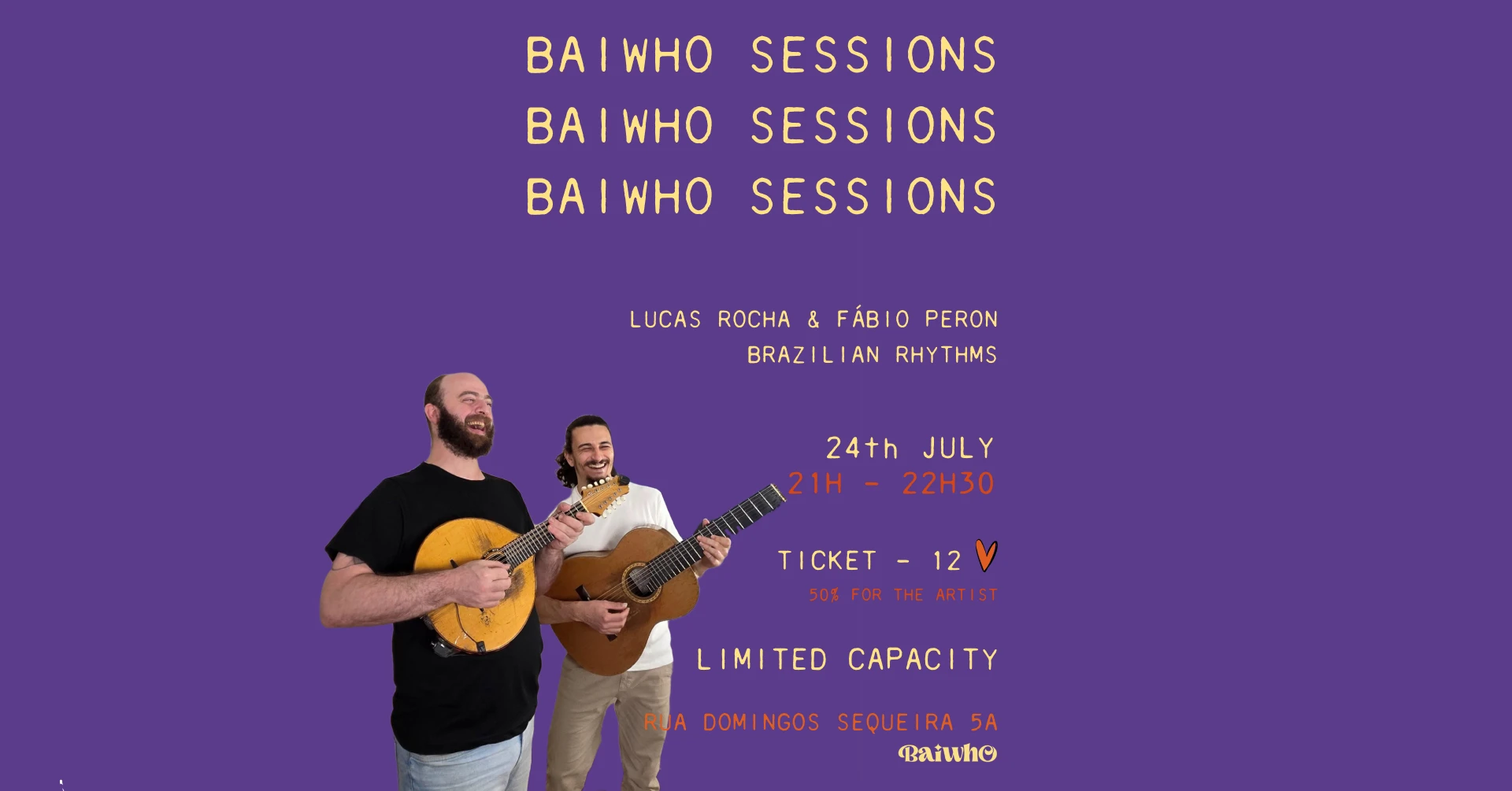 Baiwho Sessions With Lucas Rocha & Fábio Peron Cover