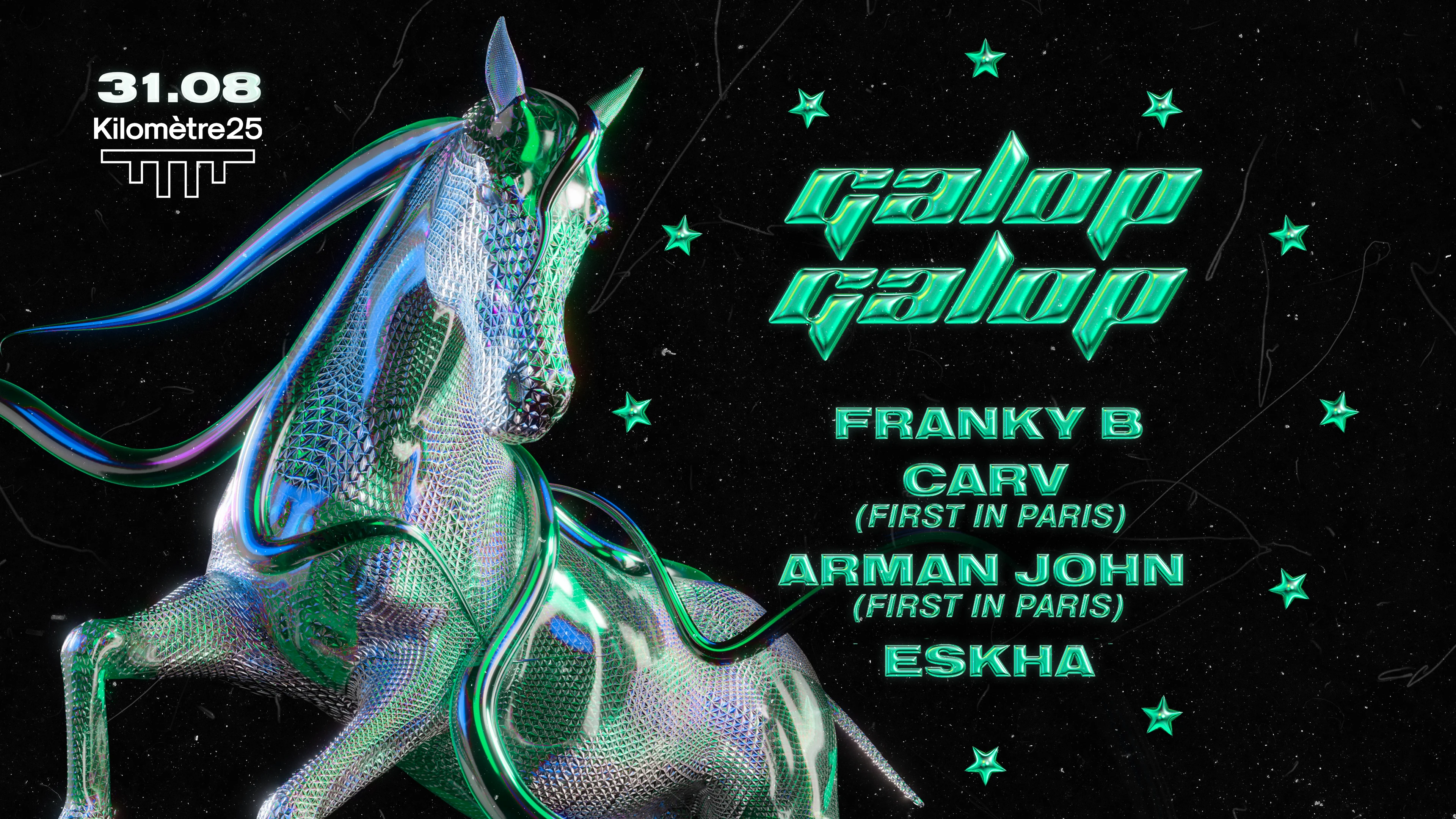 Galop Galop X Km25: Franky B, Carv, Arman John & Eskha Cover
