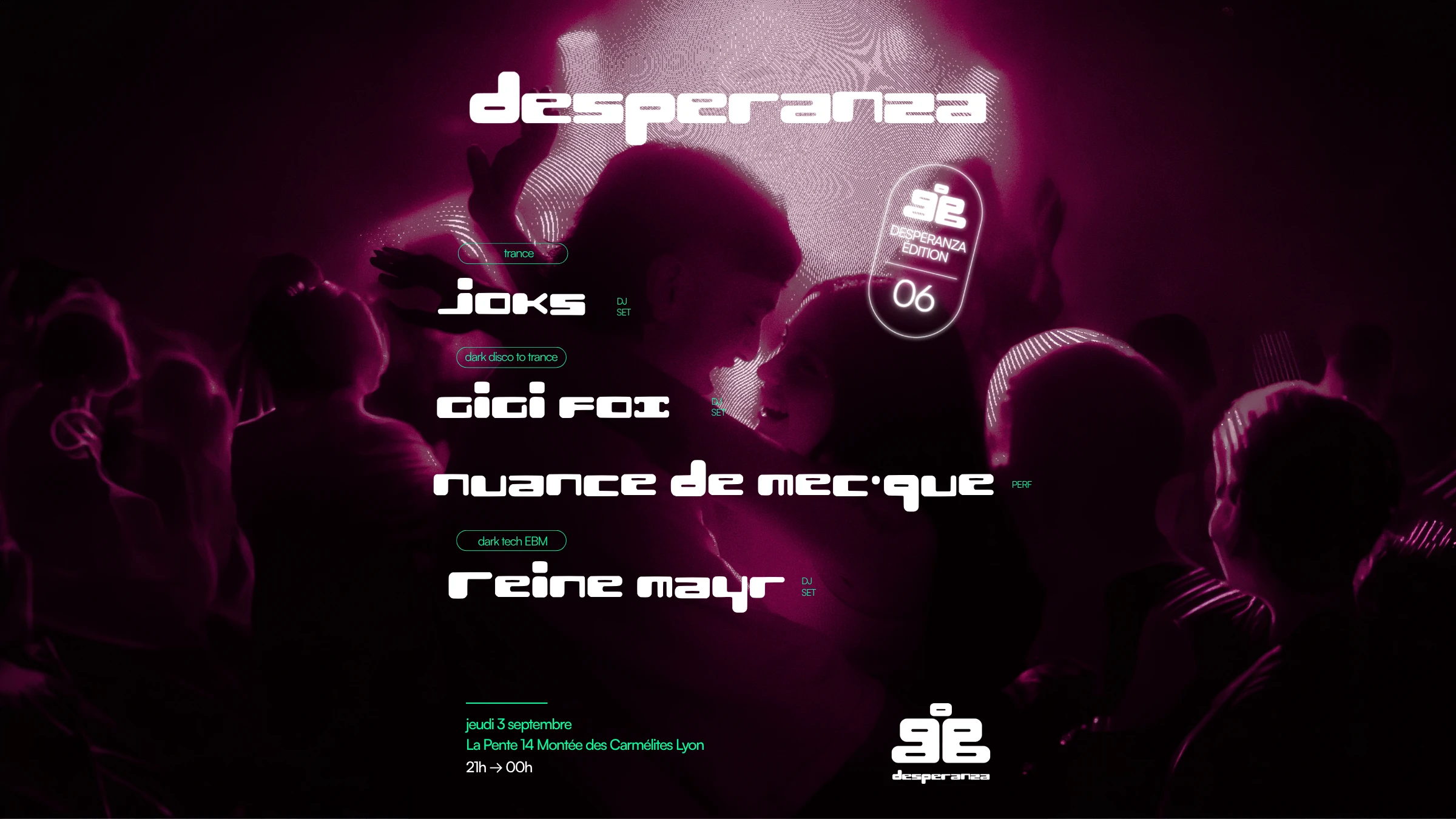 Desperanza W/ Joks, Gigi Fox, Nuance De Mec.Que, Reine Mayur Cover