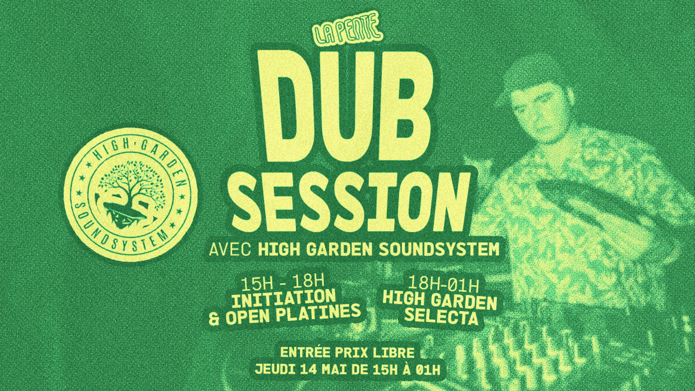 Dub Session N°3 Avec High Garden Soundsystem Cover