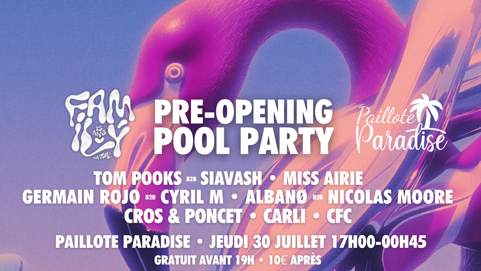 Family Piknik X Paillote Paradise : Pre-Opening Cover