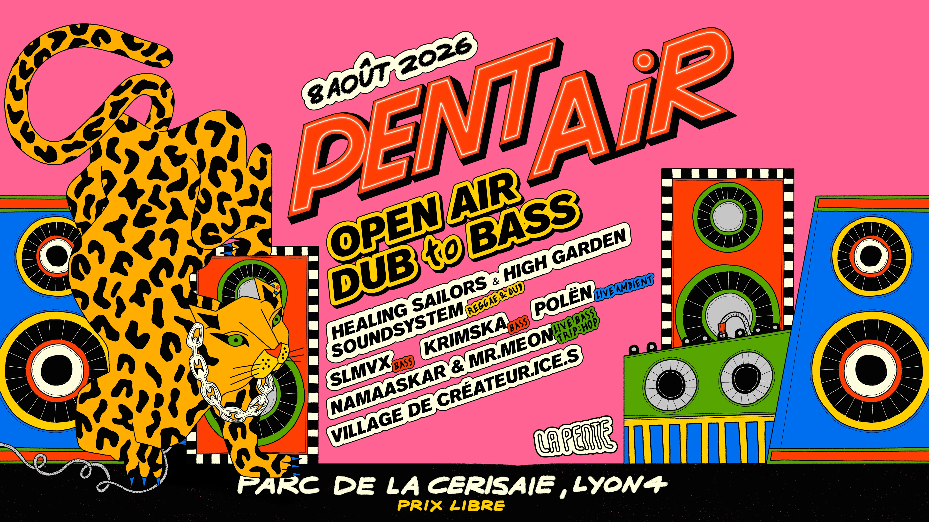 La Pent'air [Open Air Gratuit // Parc De La Cerisaie] Cover
