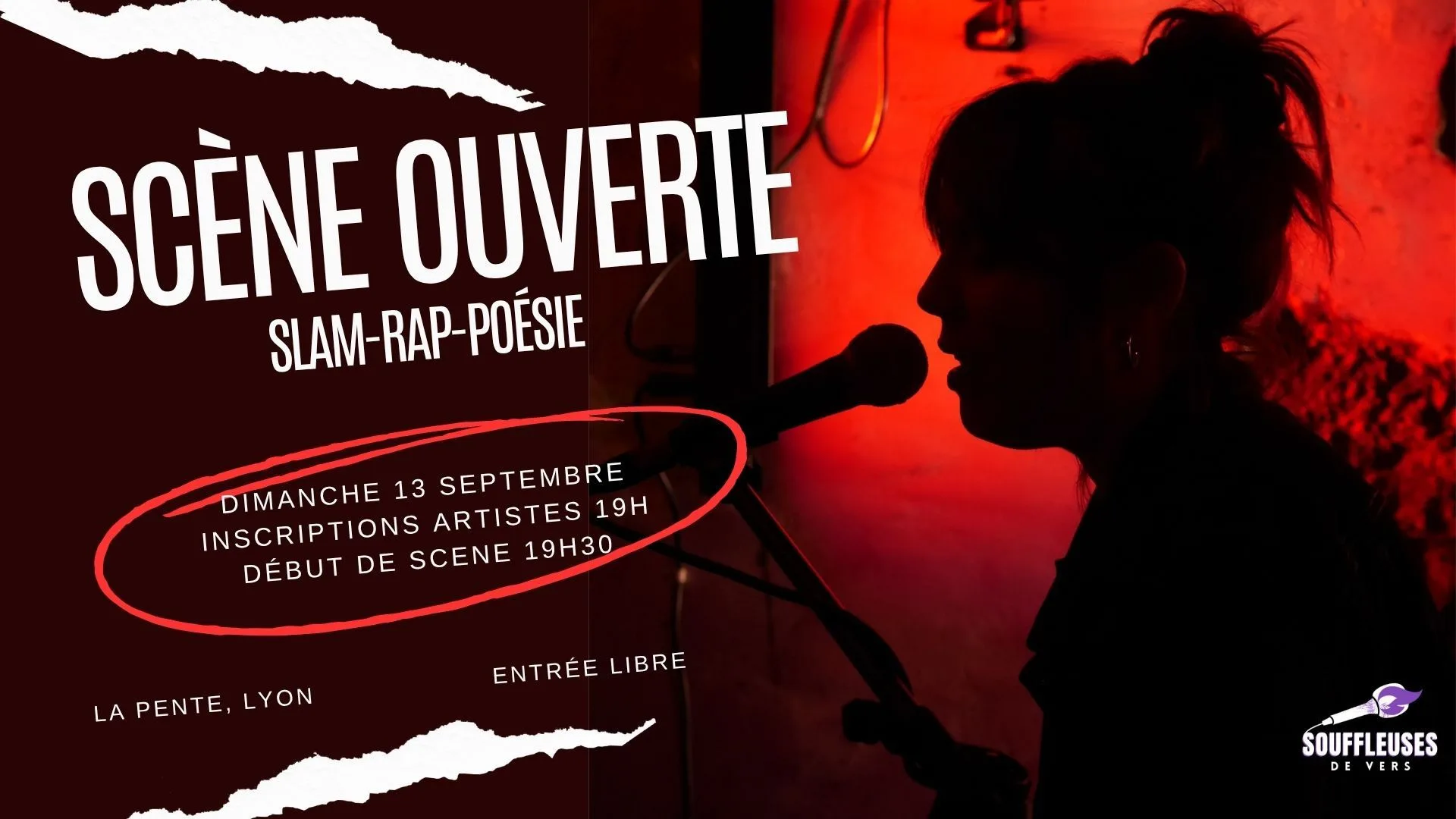Scène Ouverte :  Slam, Rap & Poésie Cover
