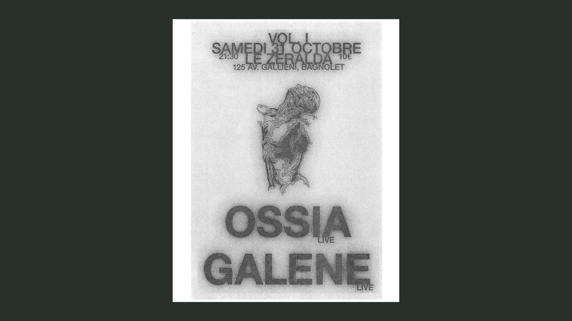 Vol 1 : Ossia + Galene Cover