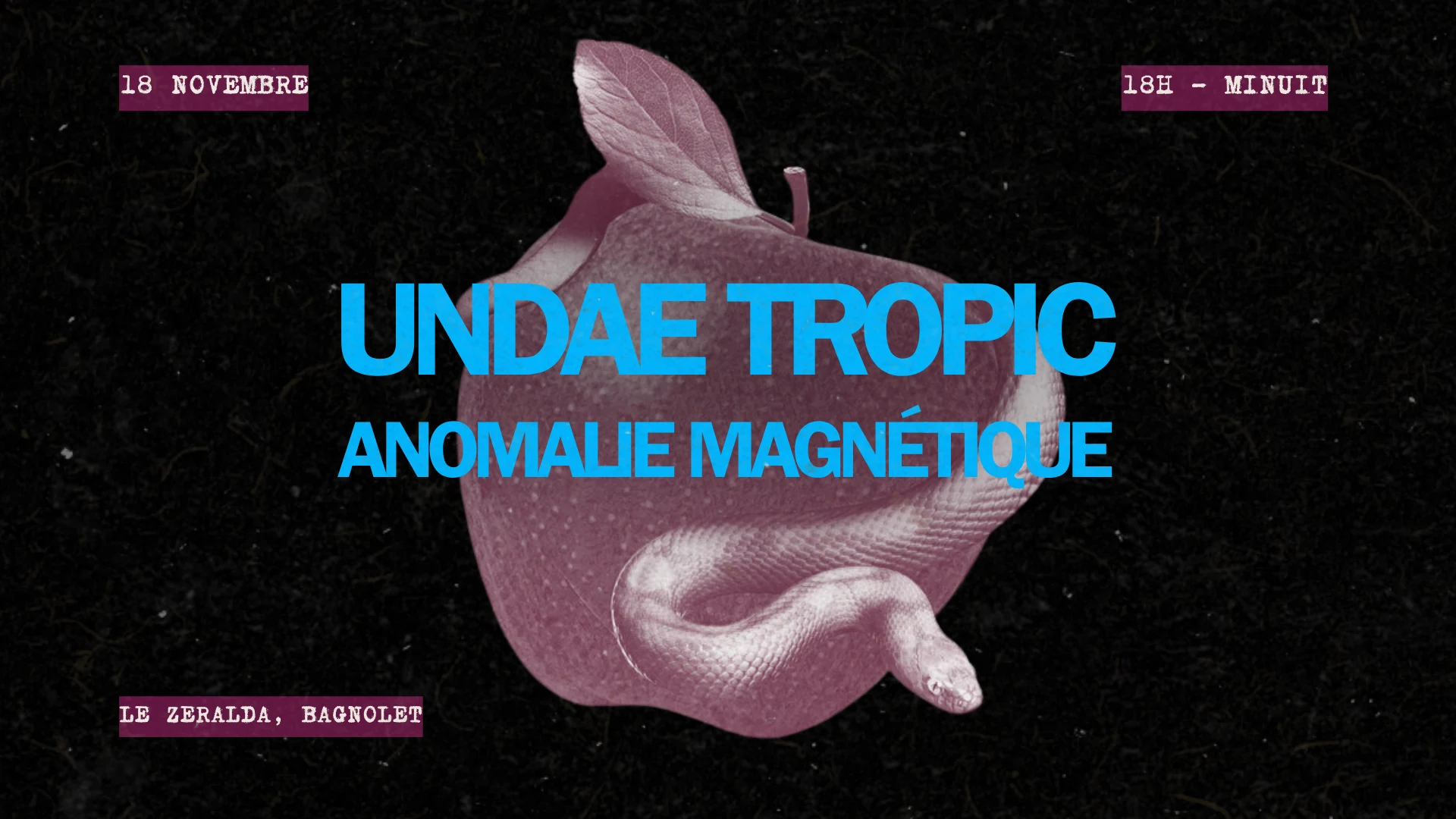 Undae Tropic + Anomalie Magnetique Cover
