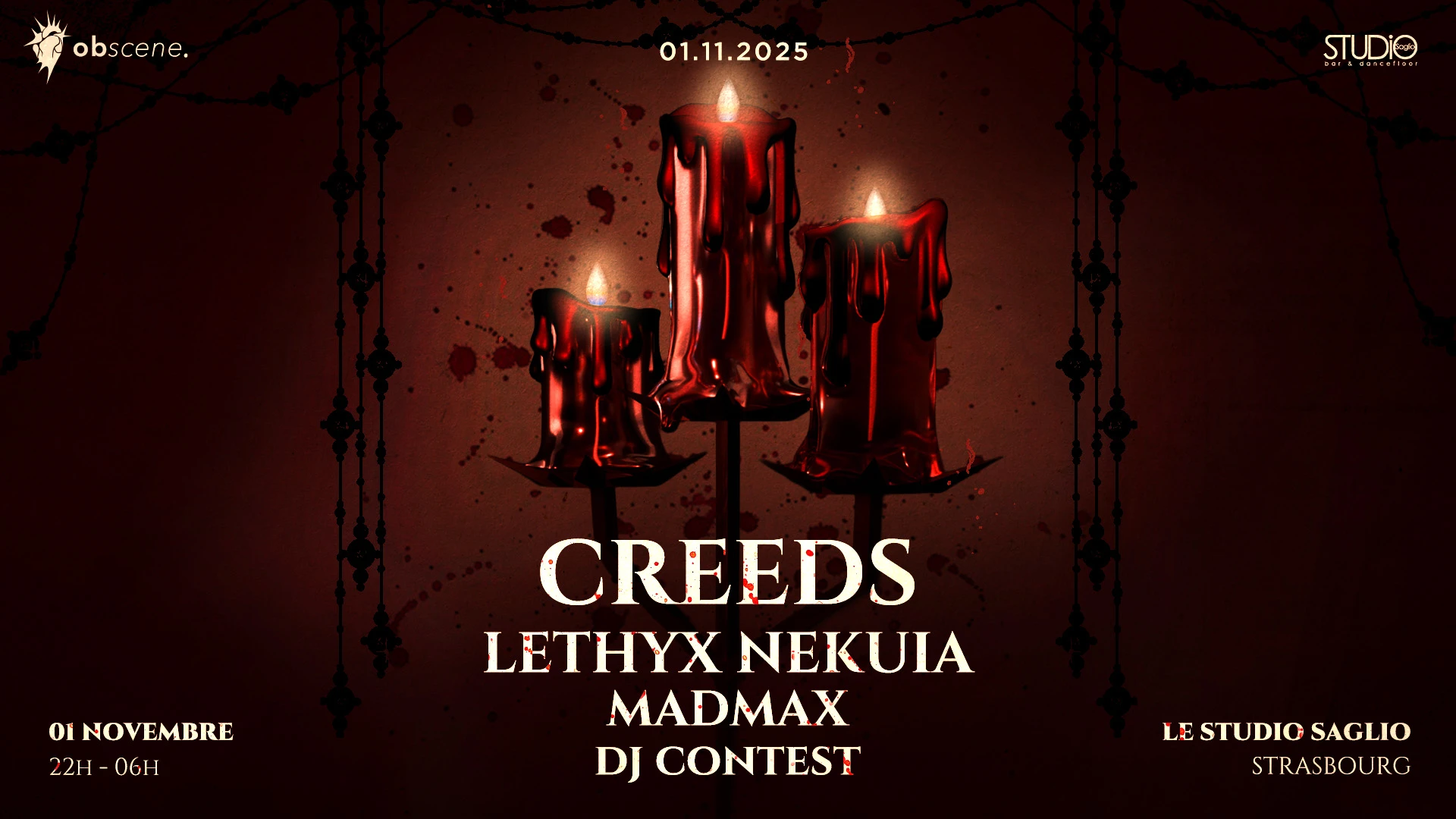 Obscene : Creeds - Lethyx Nekuia - Madmax - Leskud Cover
