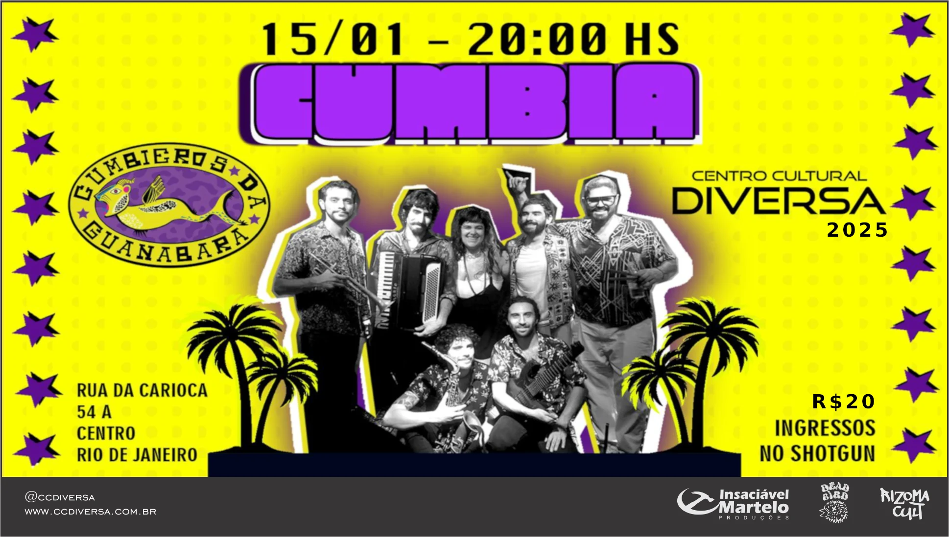 Cumbieros Da Guanabara Cover