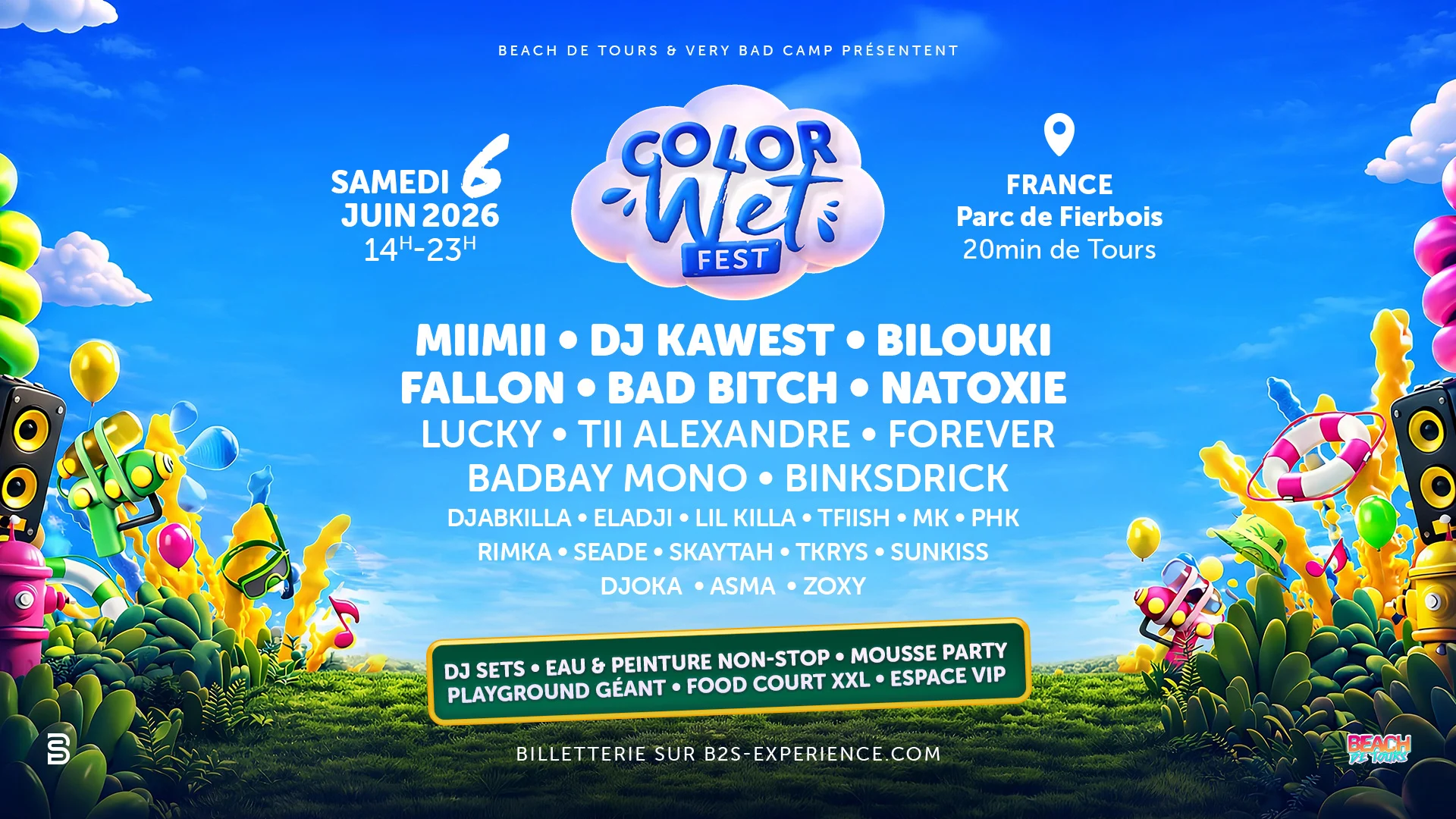 Color Wet Fest 2026 Cover