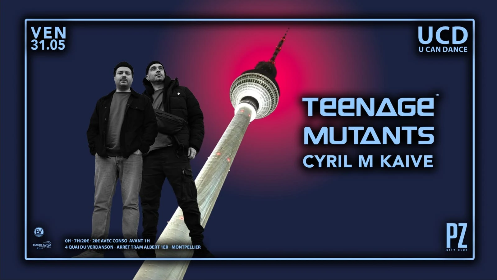 U Can Dance X Teenage Mutants X Cyril M X Kaive Cover