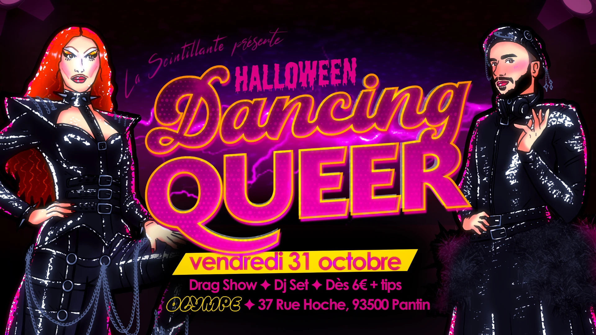 Dancing Queer Halloween X Olympe Cover