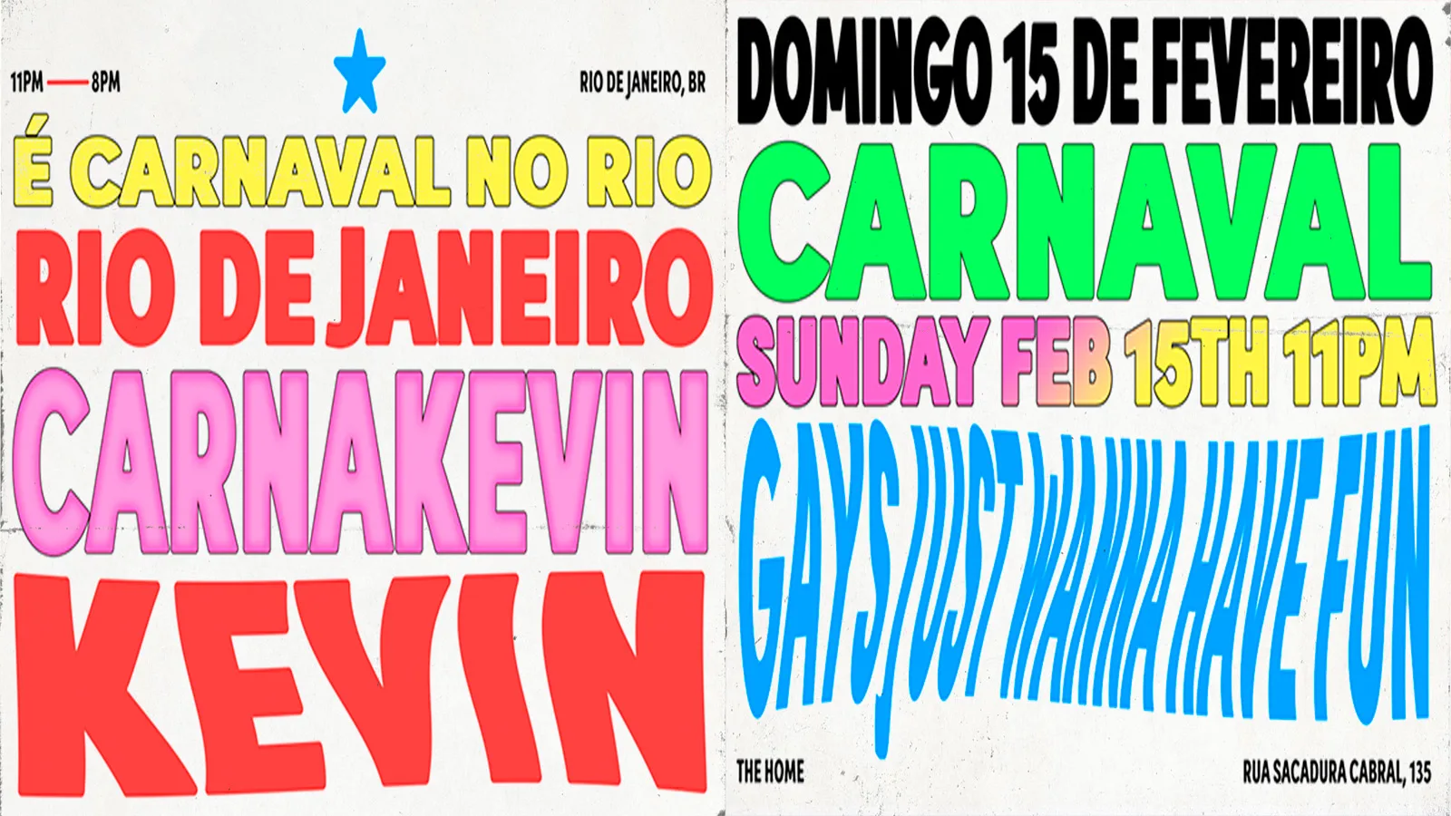 Kevin Carnaval No Rio De Janeiro 15/2 @ The Home Cover