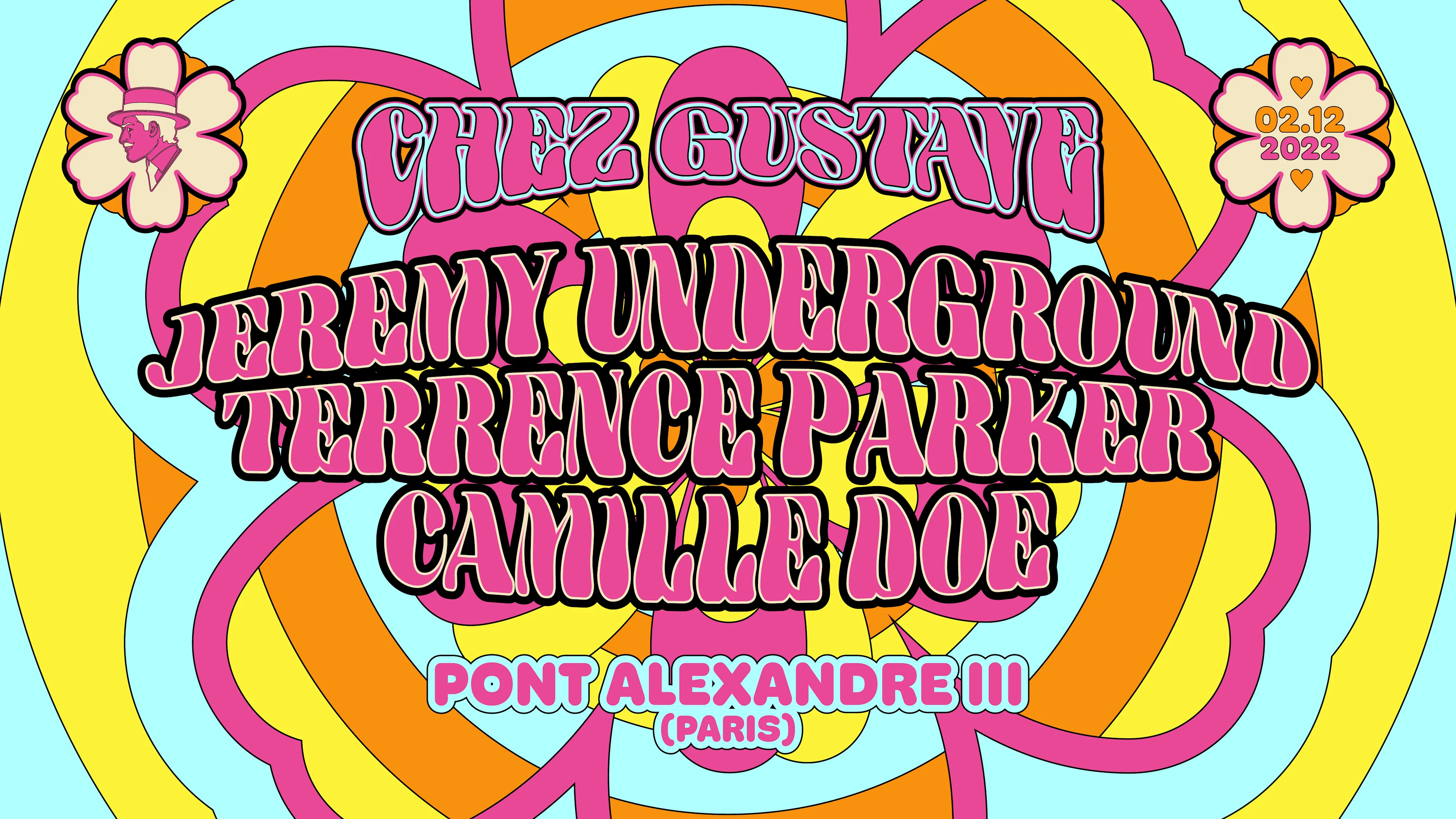 Chez Gustave : Jeremy Underground, Terrence Parker. . .  Cover