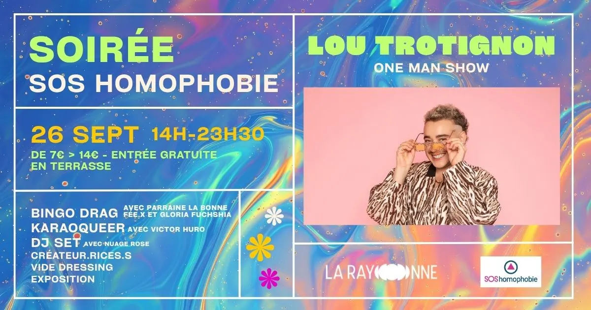 Sos Homophobie X La Rayonne Cover
