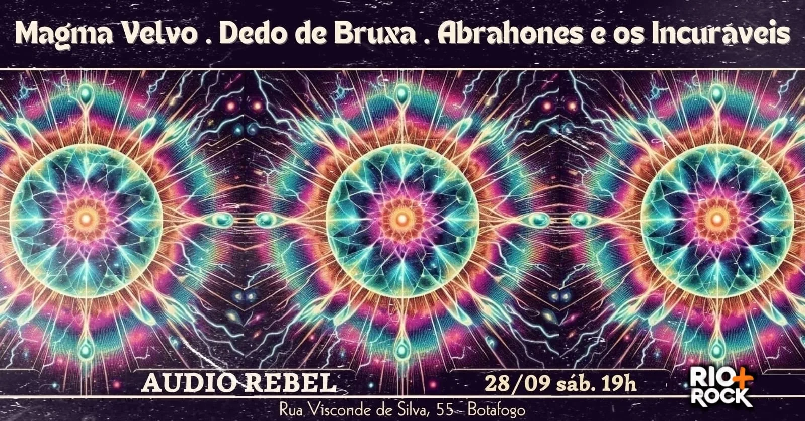 Dedo De Bruxa, Abrahones E Os Incuráveis E Magma Velvo Cover