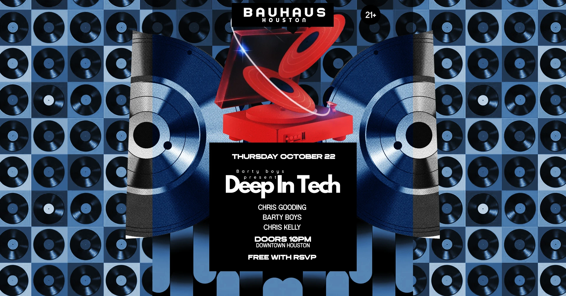 Barty Boys Present: Deep In Tech (Free W/ Rsvp) Cover
