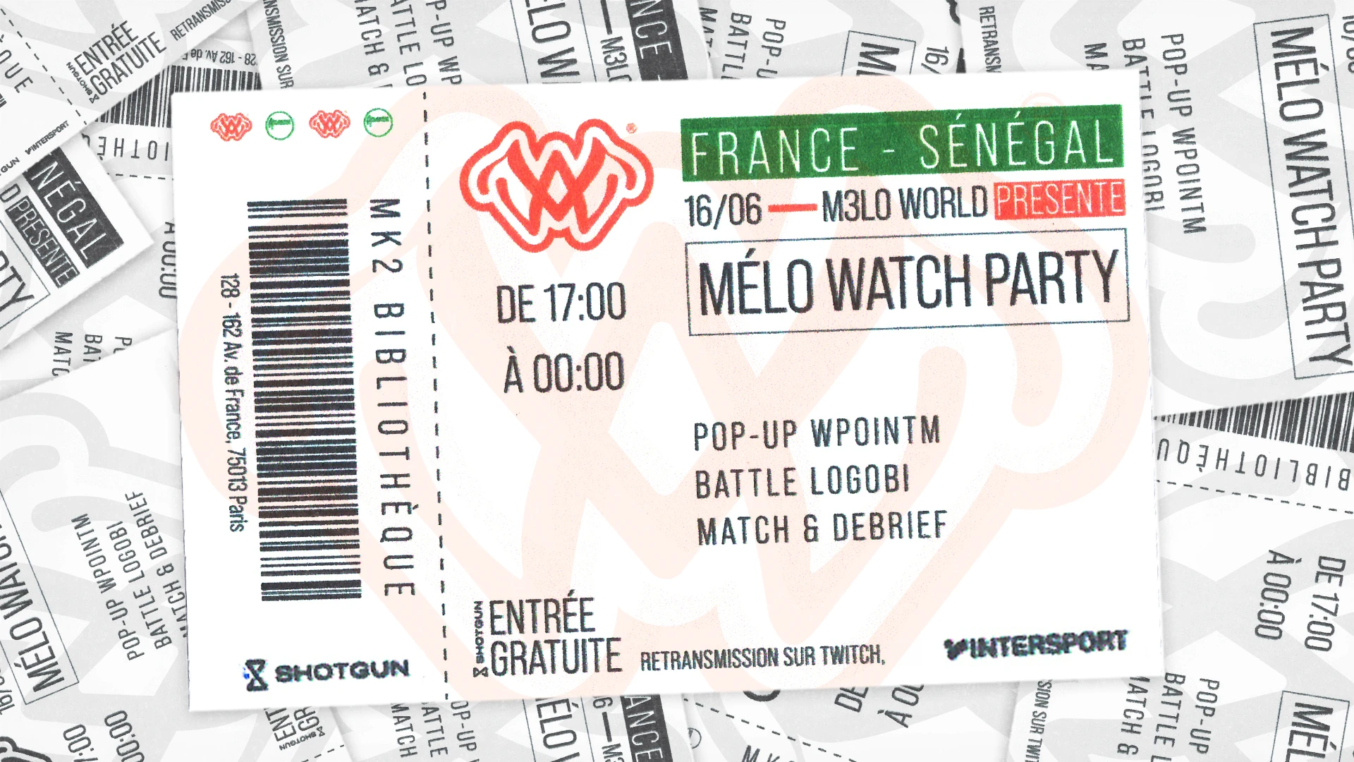 M3lo Watch Party Cover