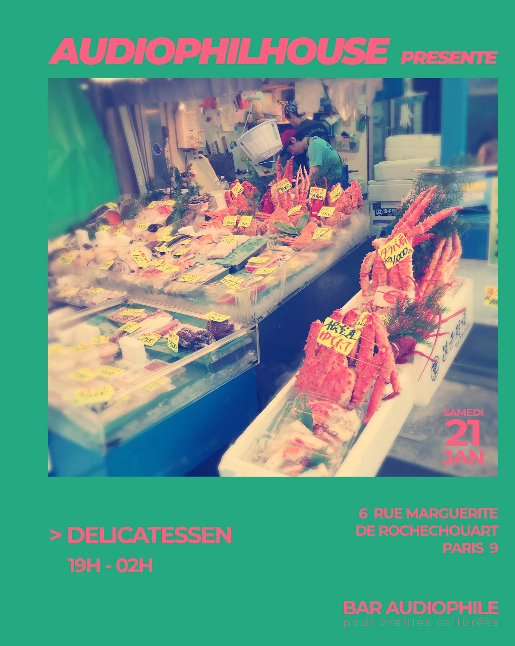 Audiophilhouse Reçoit Delicatessen Cover