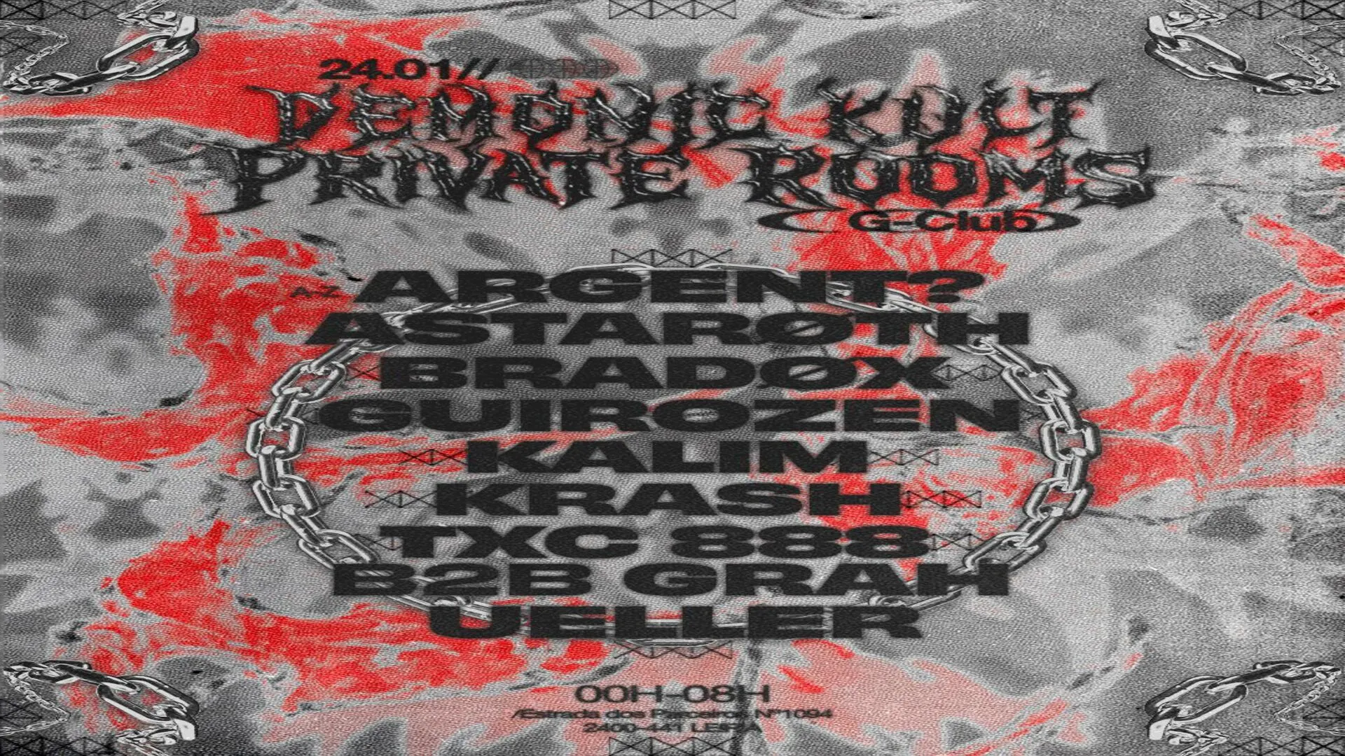 Demonic Kult X Private Rooms Cover