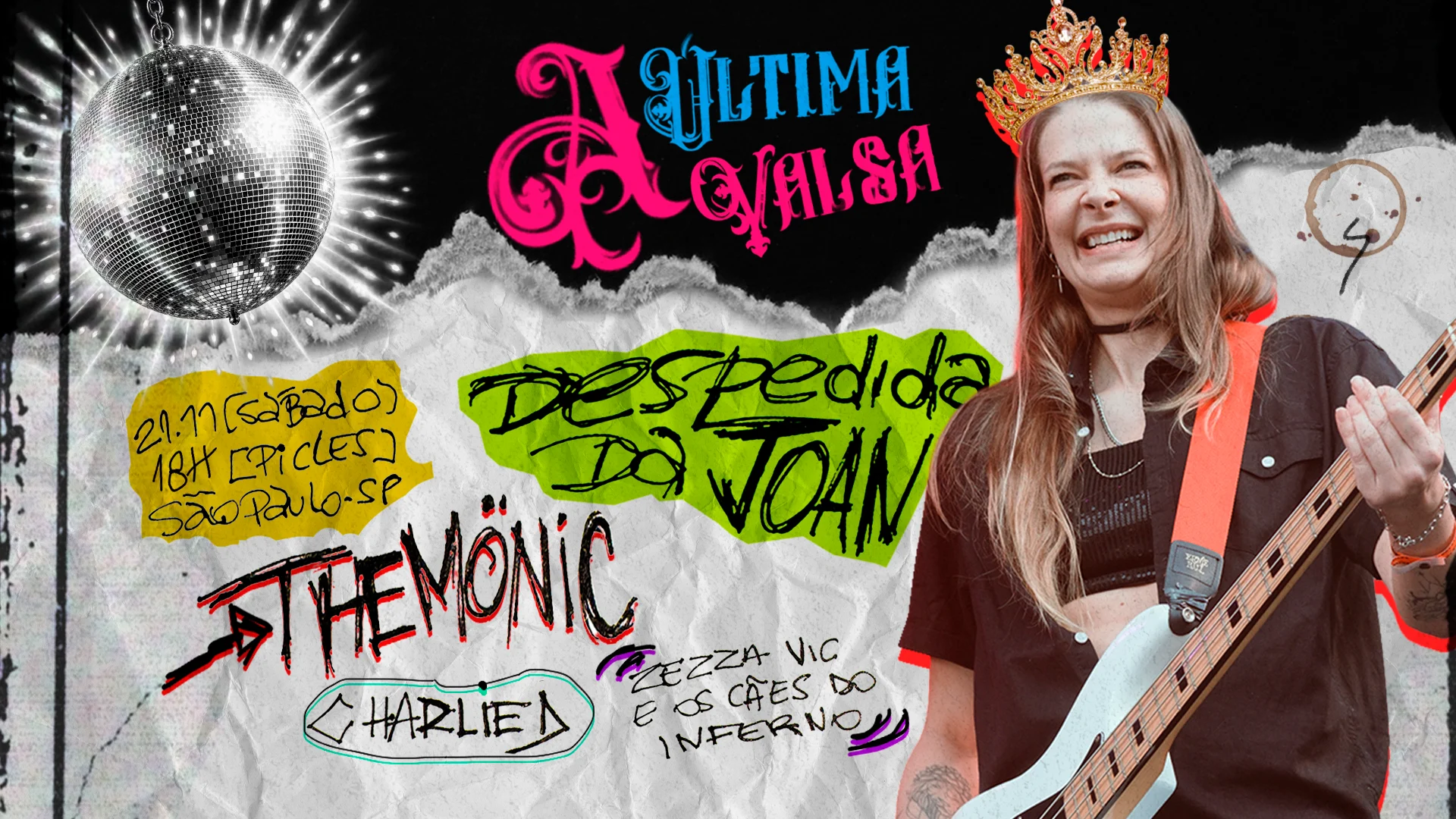 The Mönic + Zezza Vic E Os Cães Do Inferno + Charlie D Cover
