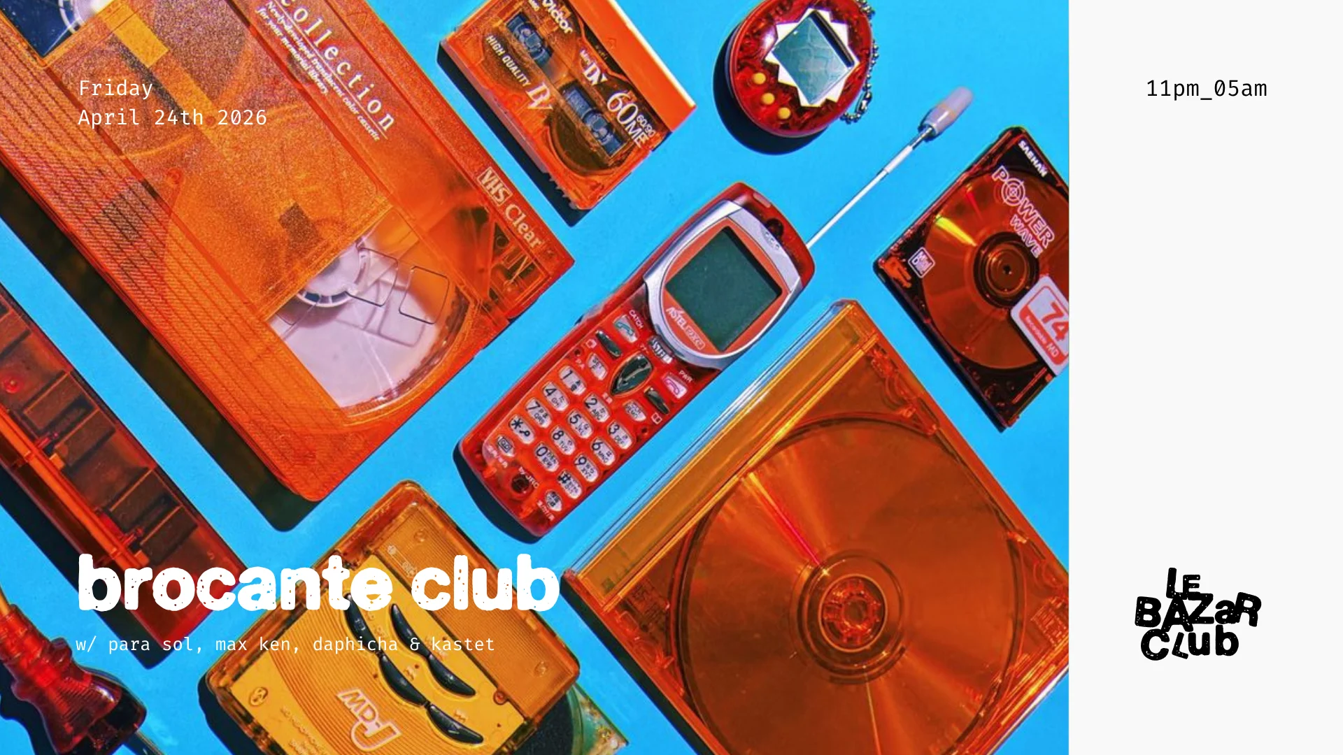 Techno Des Forets W/ Brocante Club Cover