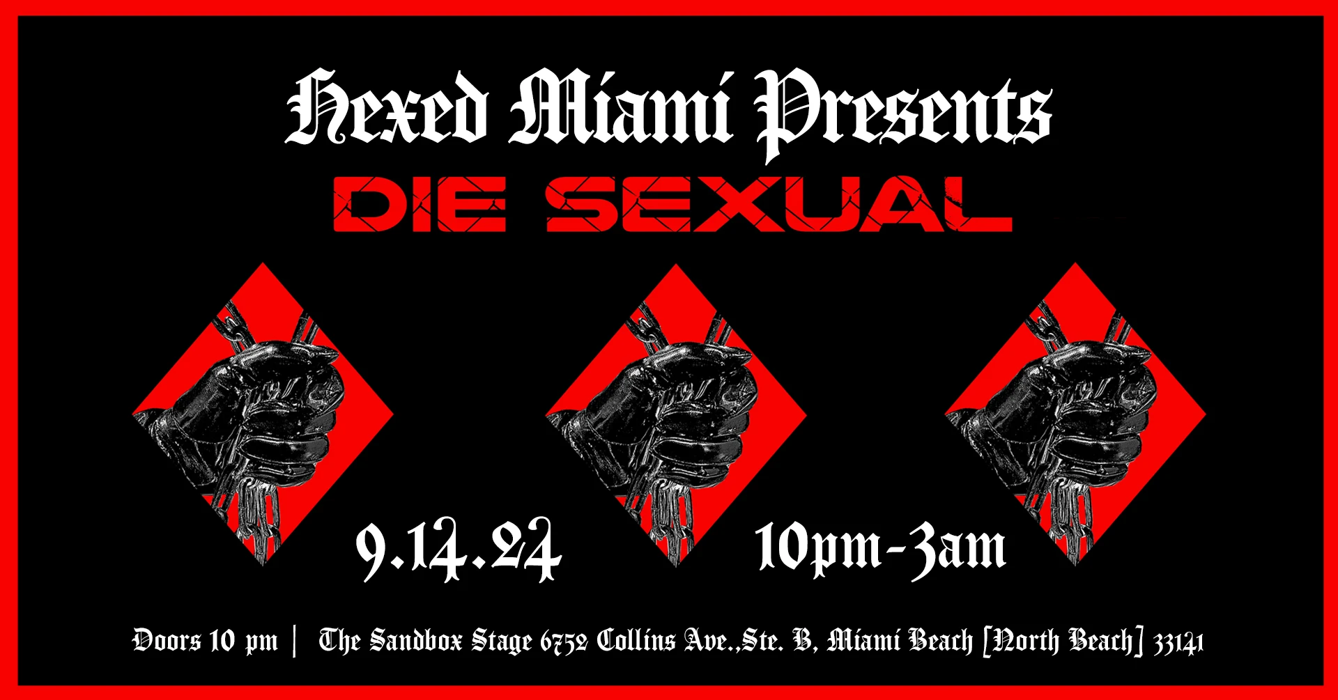 Hexed Ft. Die Sexual + Retractor Cover
