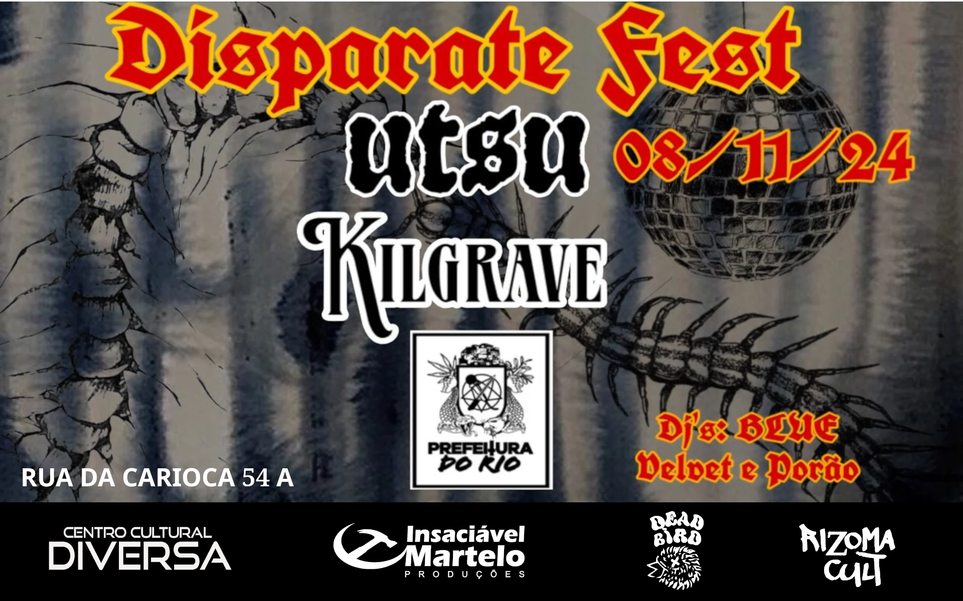 Disparate Fest Cover