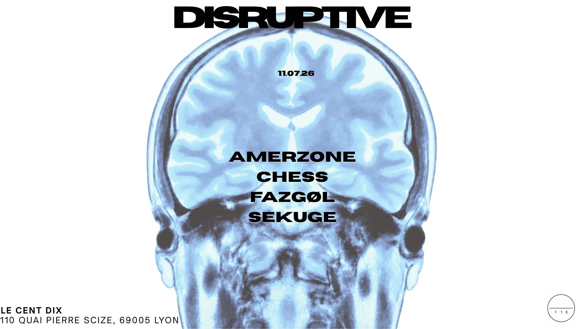 Disruptive W/ Amerzone, Chess, Fazgøl & Sekuge Cover