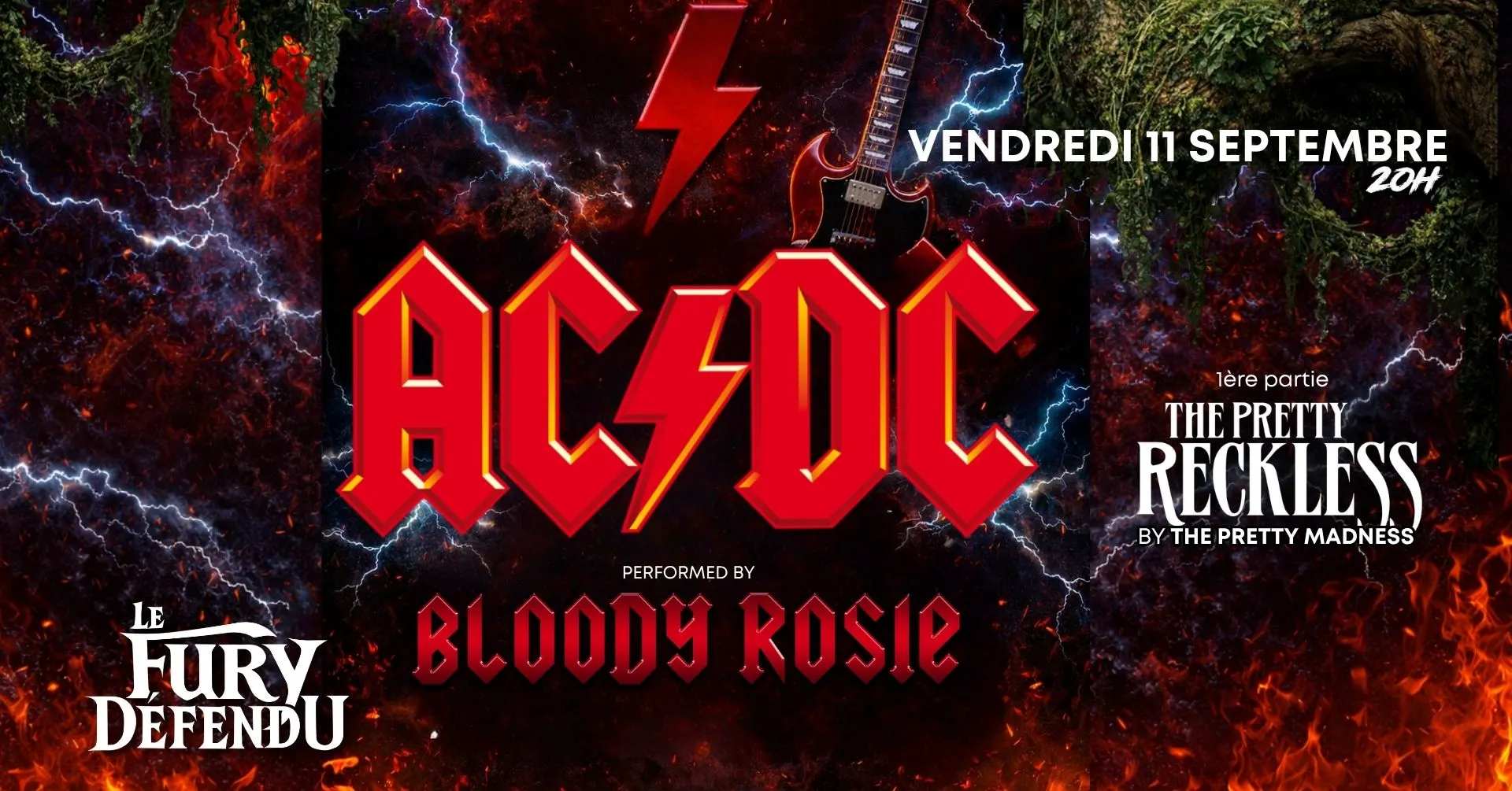 Bloody Rosie / Pretty Madness // Le Fury Défendu Cover