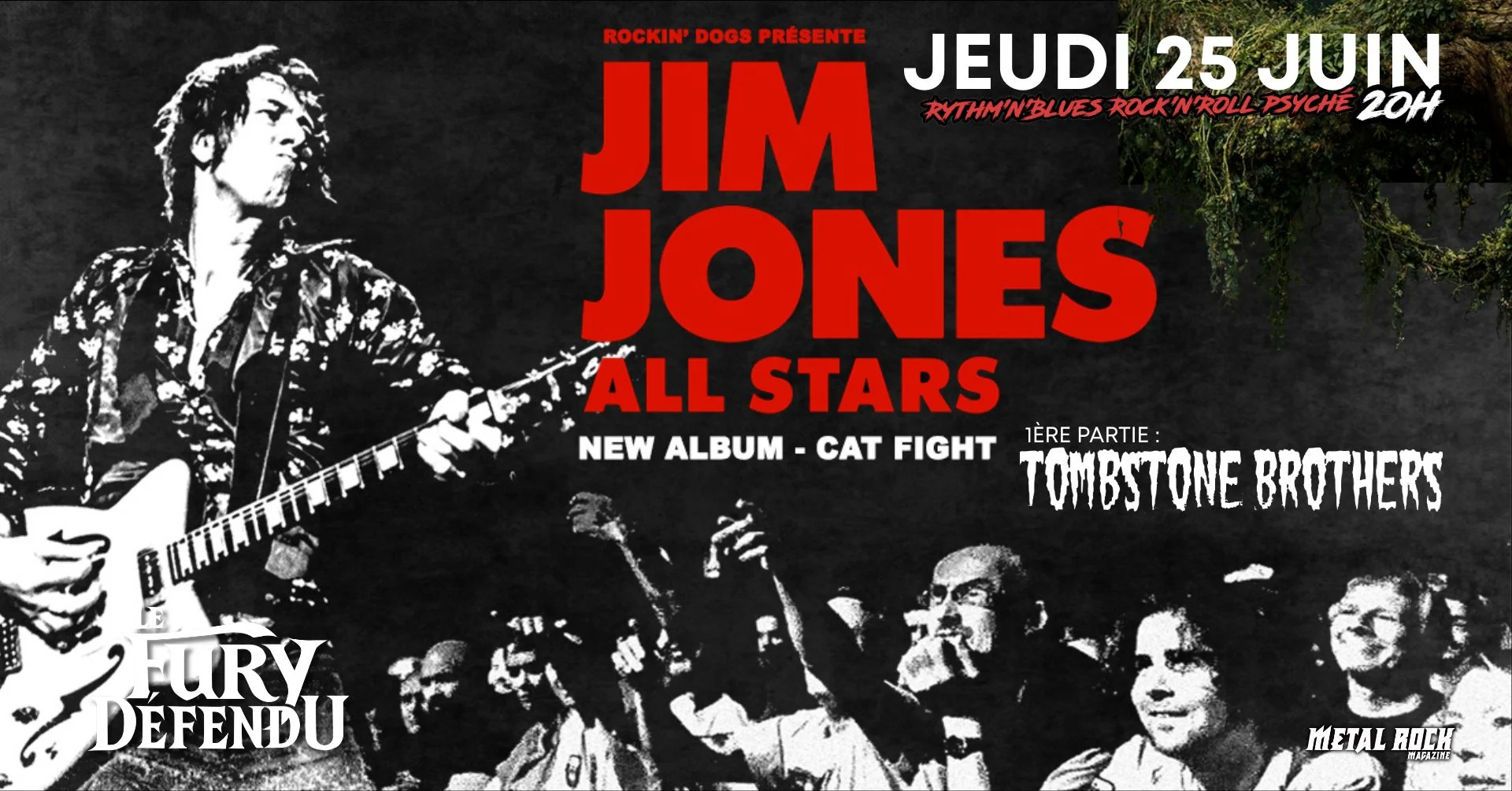 Jim Jones All Stars / Tombstone Brothers // Le Fury Défendu Cover