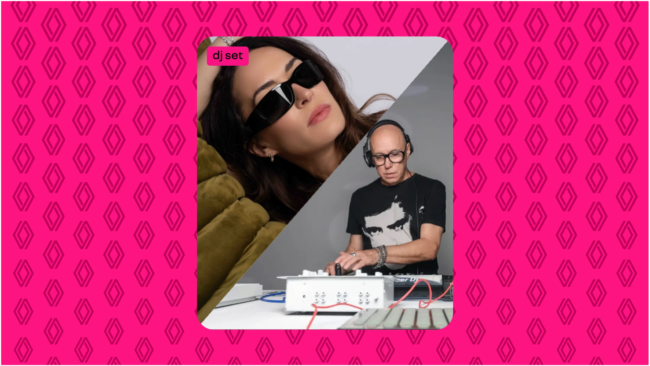 Pop Art Car Dj Set : Nathalie Duchene - Patrick Vidal Cover
