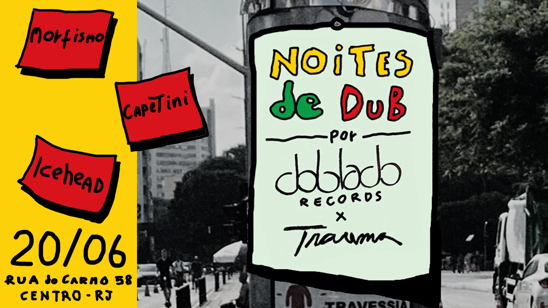 Noites De Dub Convida Icehead E Morfismo Cover
