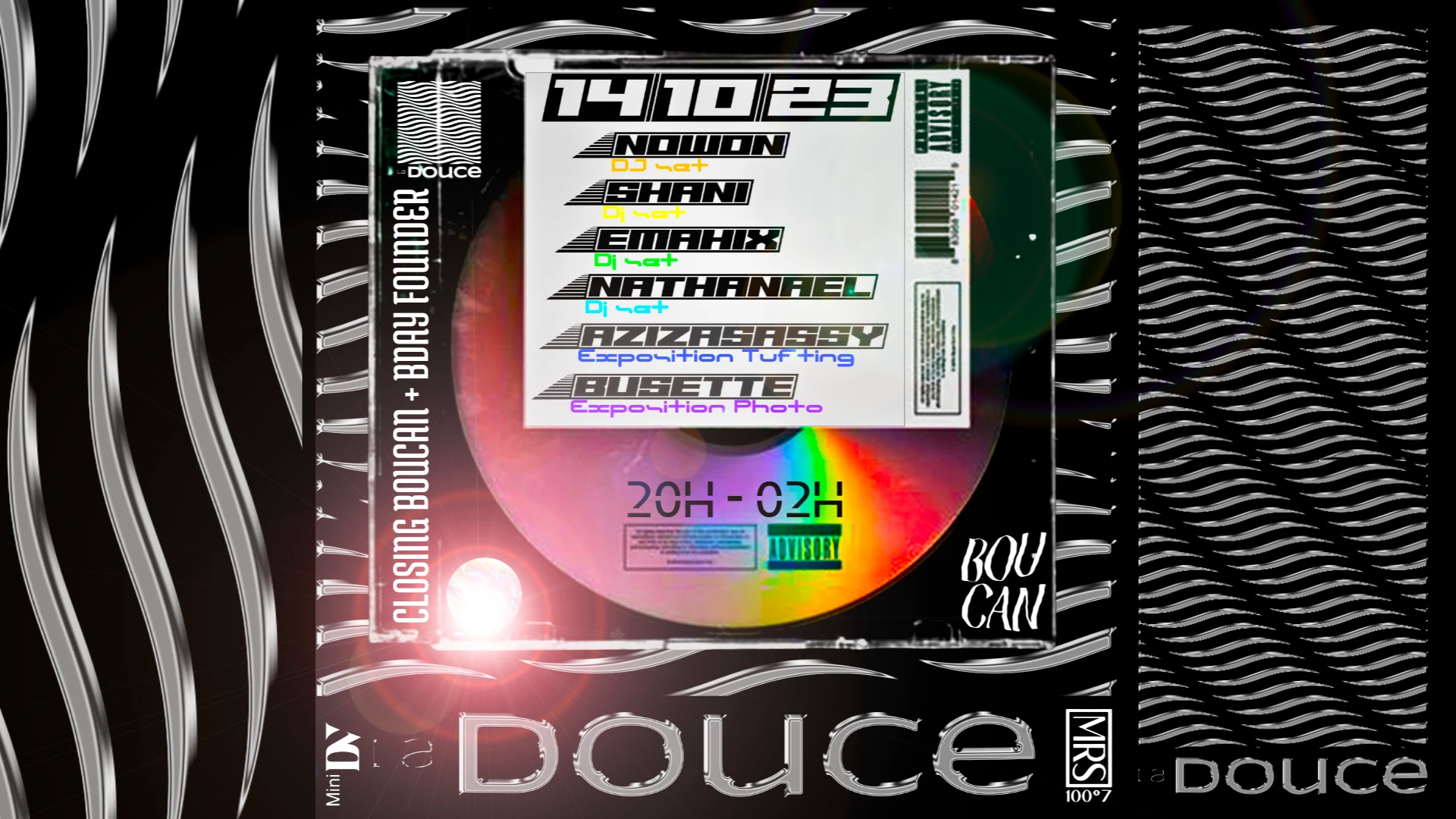 La Douce X Boucan 14.10.23 Cover