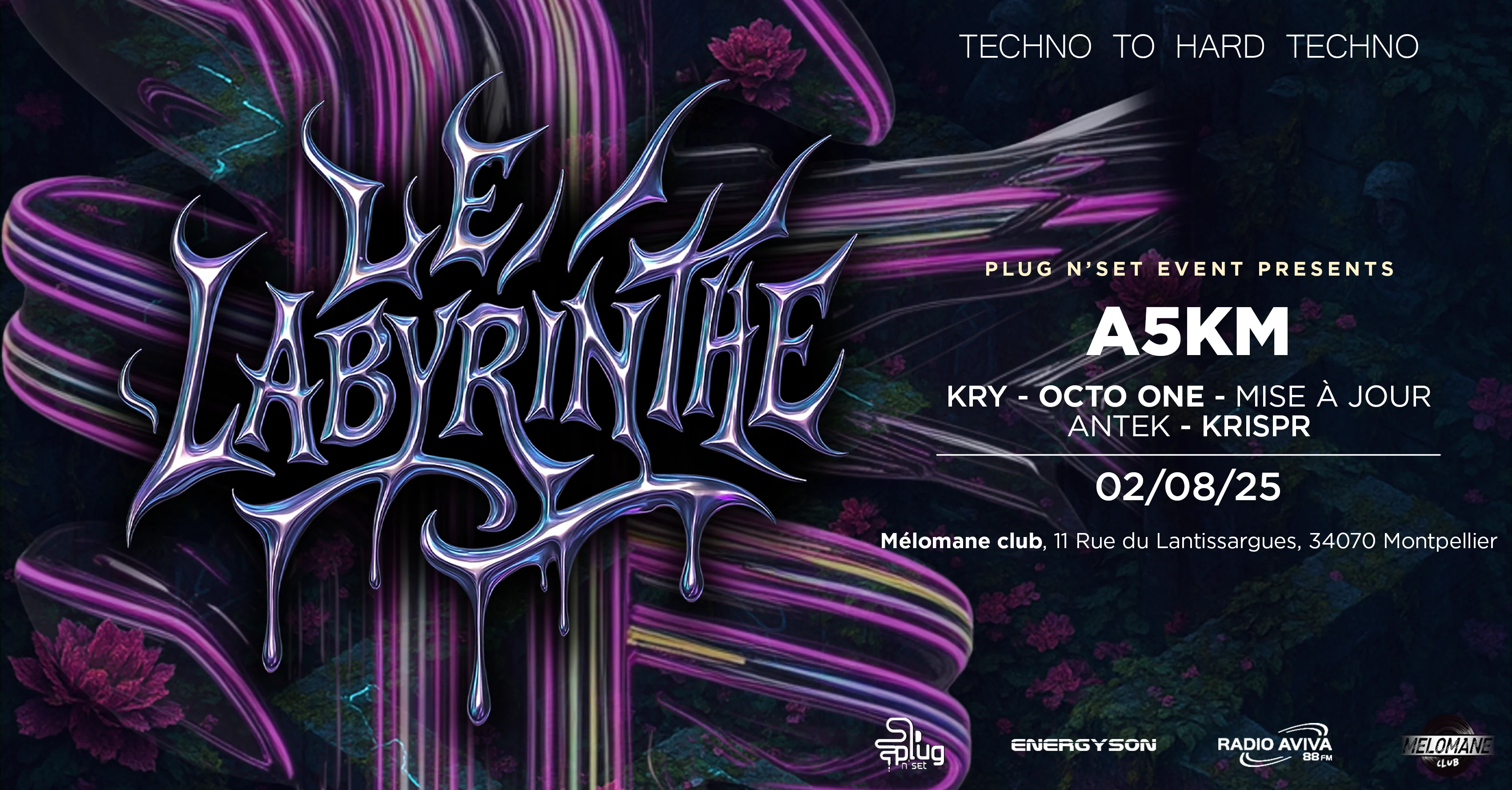 Le Labyrinthe #1 - From Techno To Hard Techno Cover