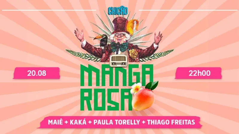20/08: Manga Rosa No Chicão Cover