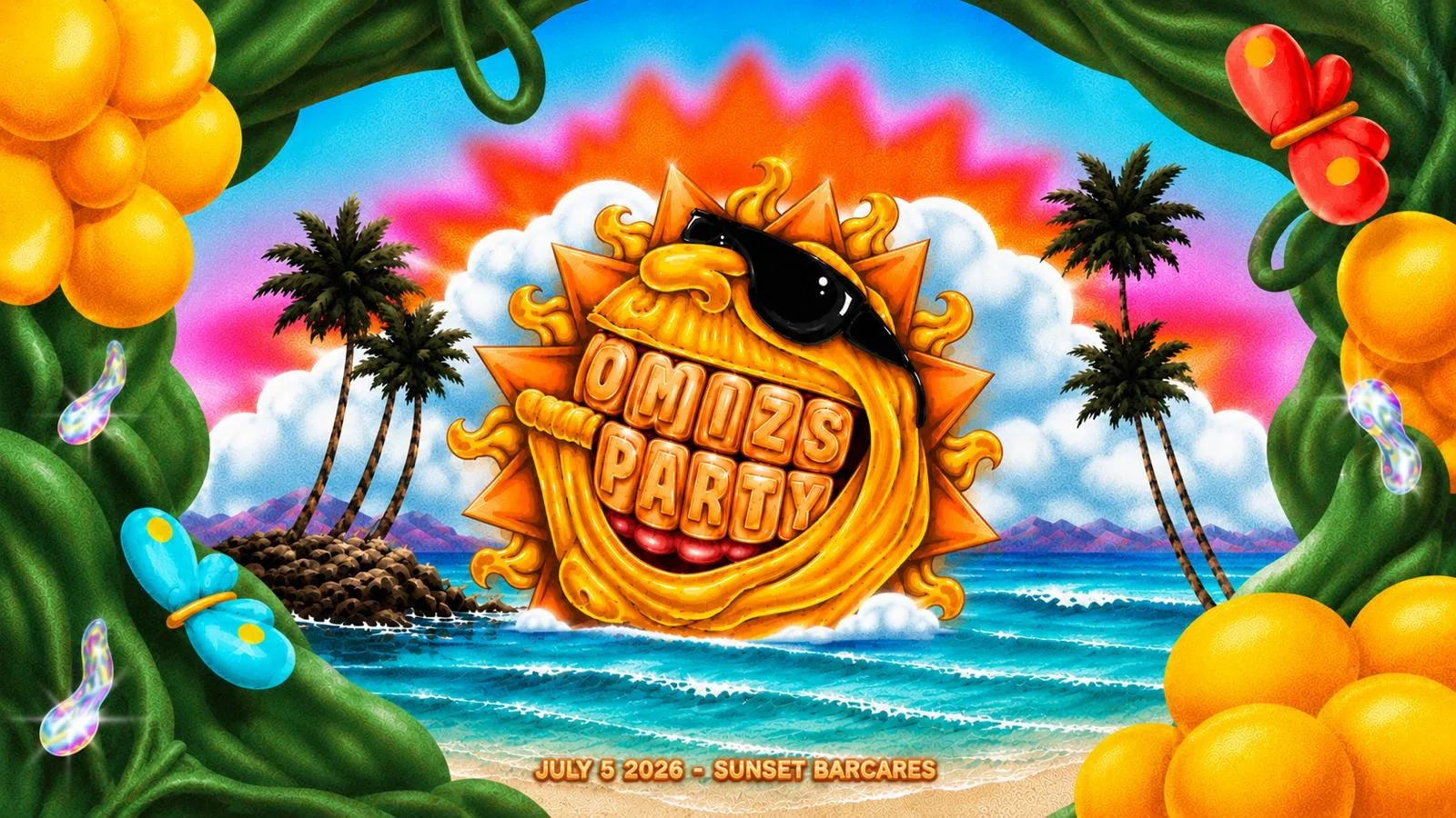 Omizs Party At Sunset Barcarès Cover