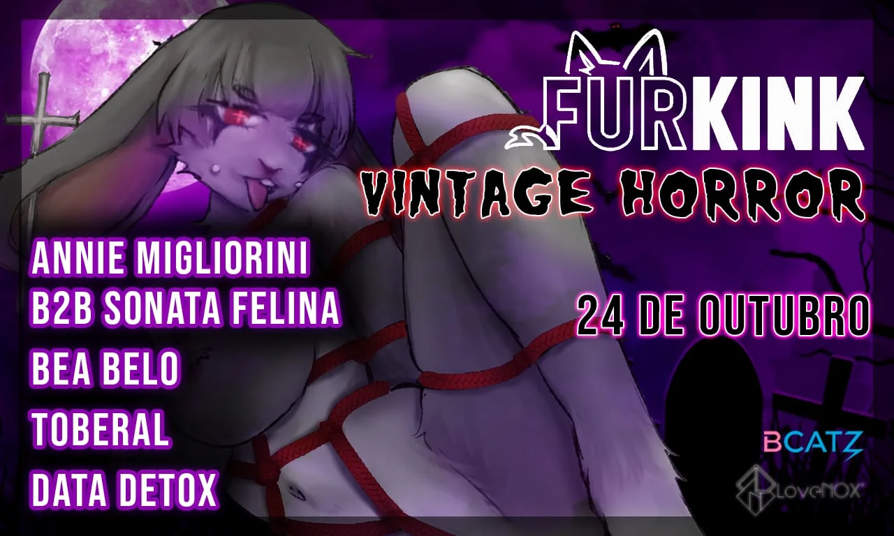 24/10 - Furkink: Vintage Horror - Especial Halloween Cover