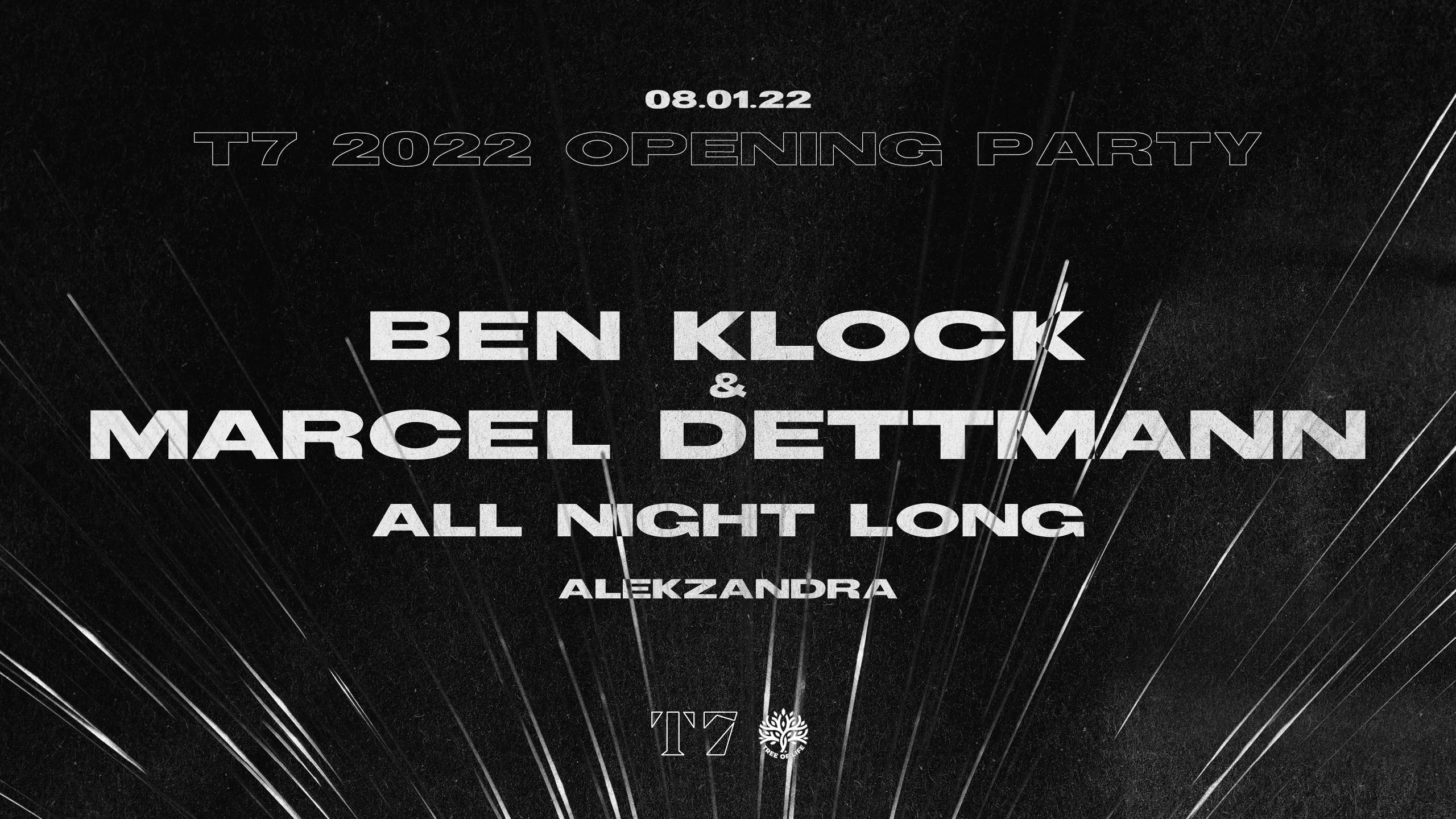 T7 : Ben Klock & Marcel Dettmann All Night Long Cover