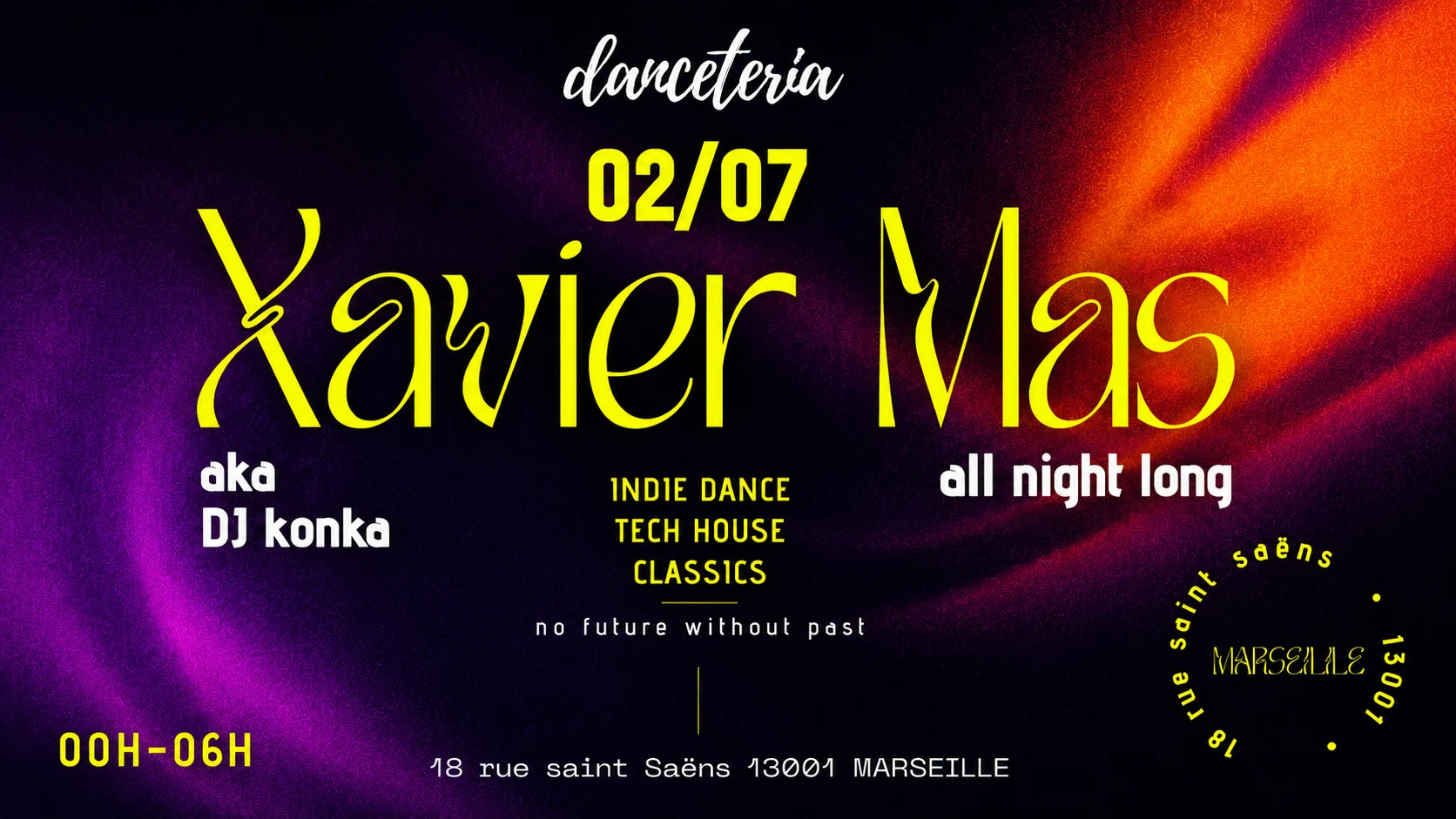 Xavier Mas (Aka Dj Konka) @ Danceteria Cover