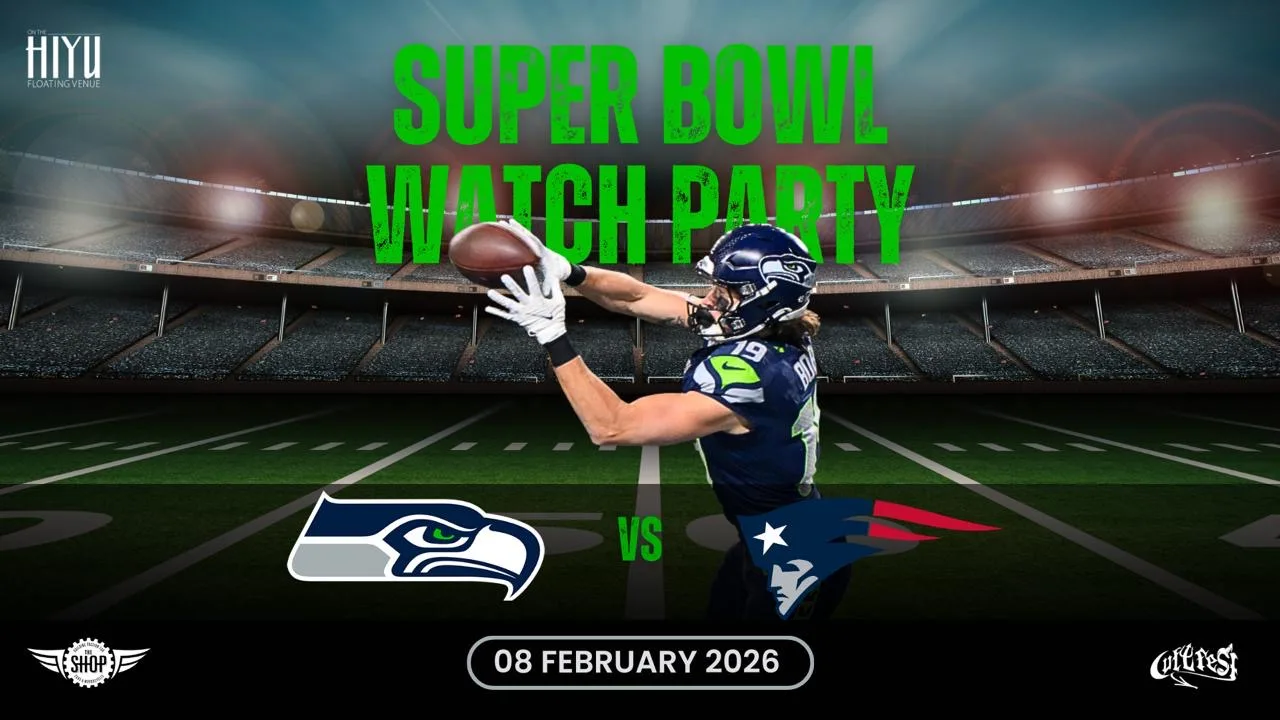 Super Bowl Watch Party At The Shop Cover