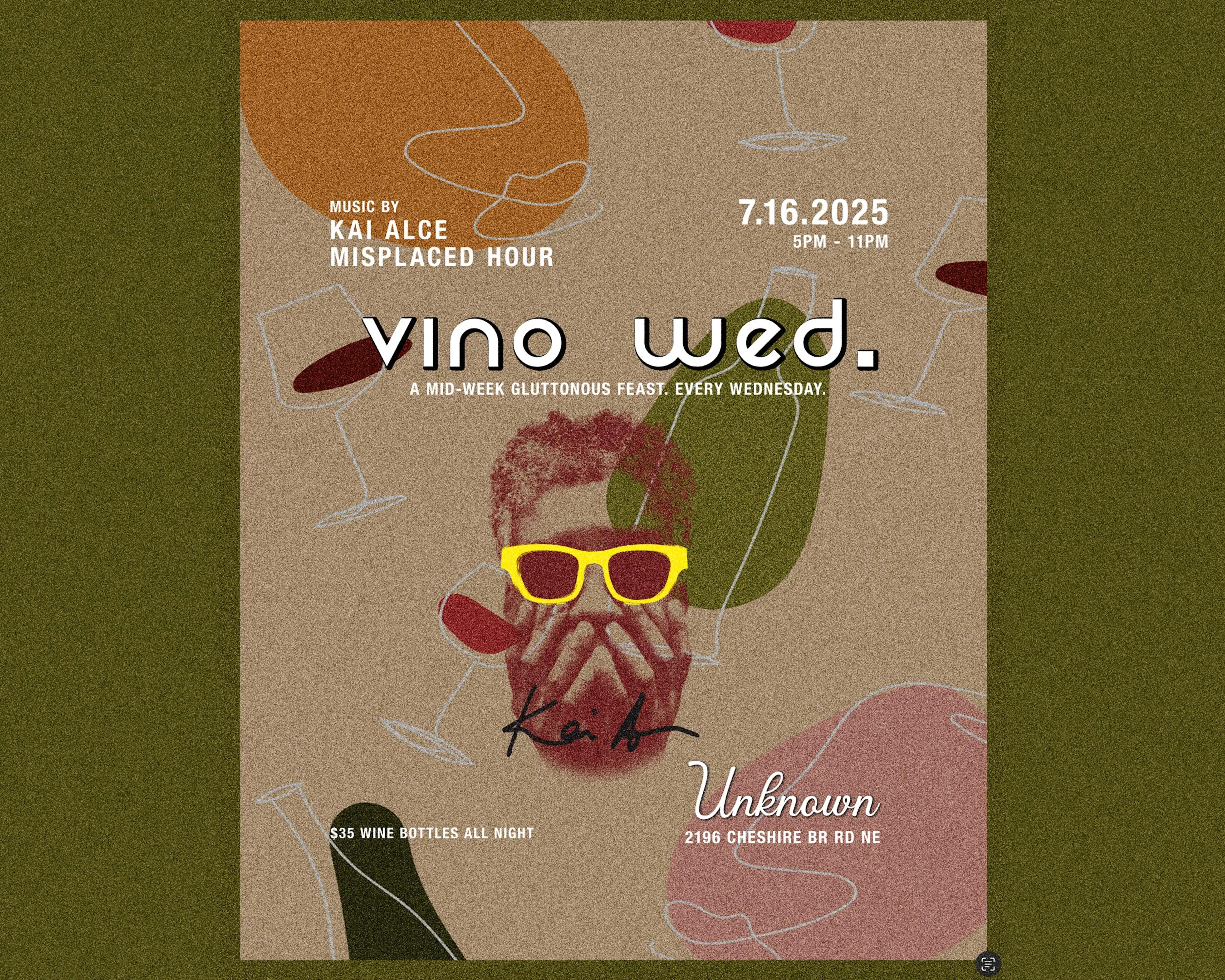 Vino Wednesday At Unknown W Kai Alce Cover