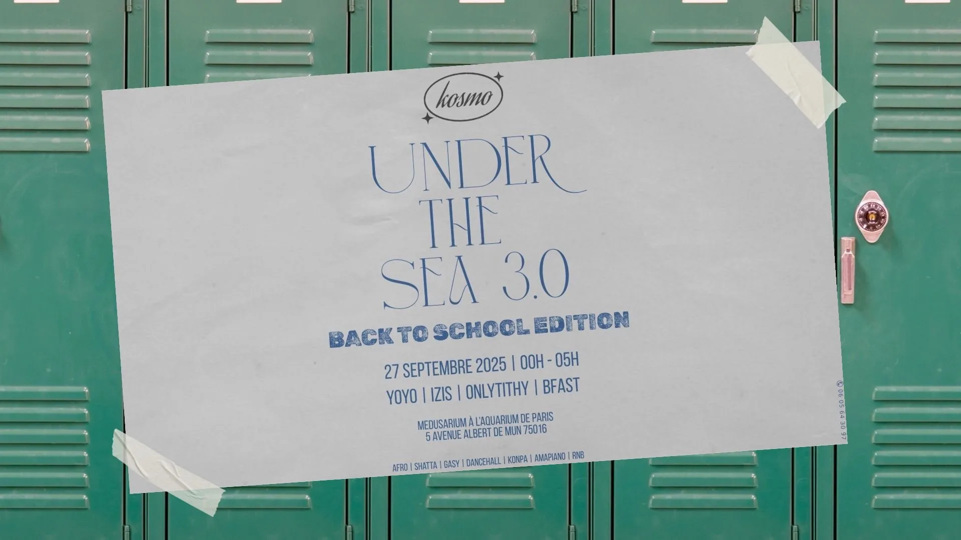 Under The Sea 3.0 - Back To School Edition Cover