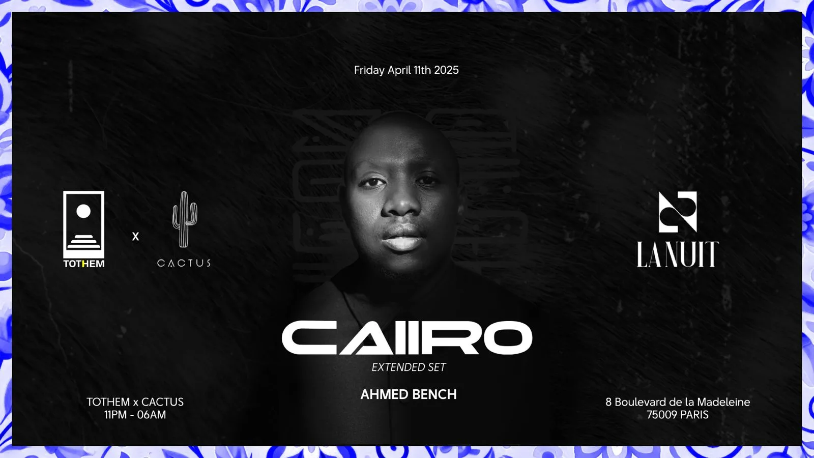Cactus X Tothem Invite Caiiro Cover